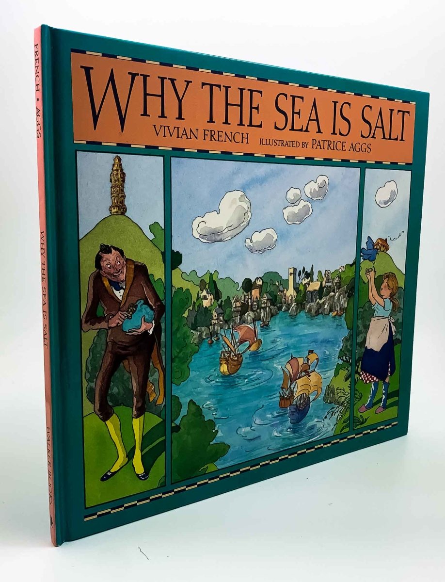 Vivian French 'Why the Sea is Salt' Signed First Edition - Classic Children's Book for Bedtime Stories & Educational Reading