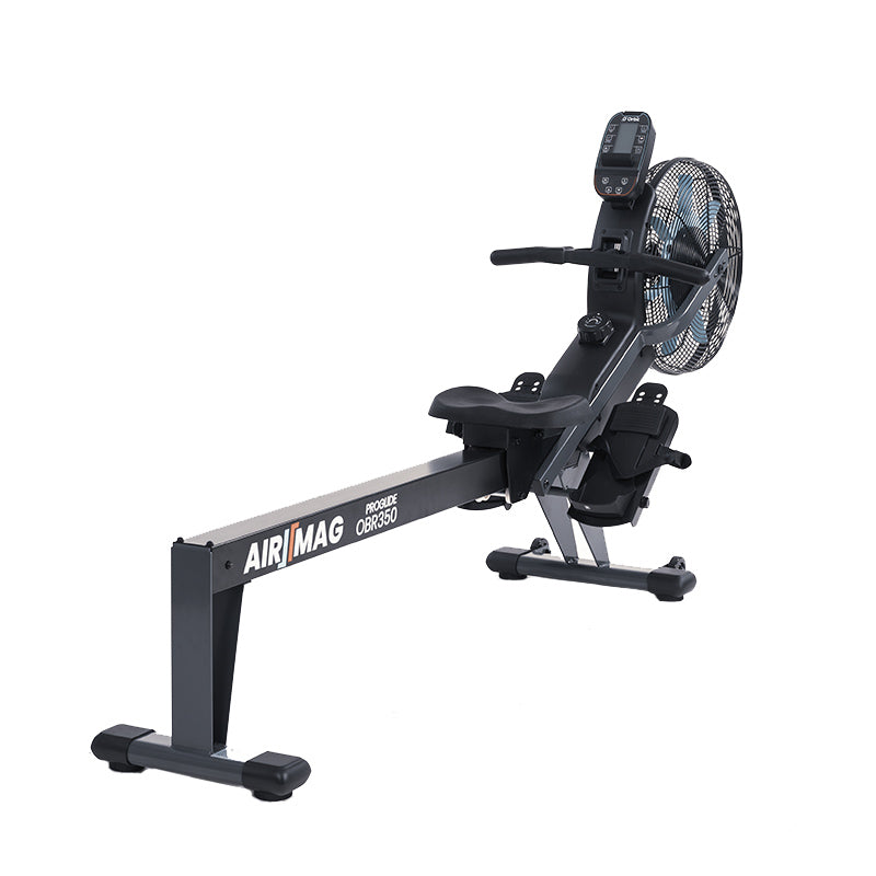 Orbit OBR350 Rowing Machine for Home Gym - Quiet Magnetic Rower with LCD Monitor & 8 Resistance Levels - Perfect for Full Body Workout, Cardio Training & Weight Loss