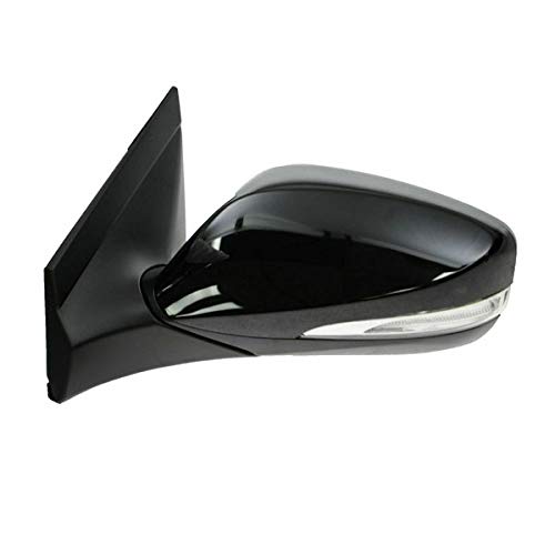 Compatible with 2012-2017 Hyundai Accent Hatchback & Sedan Power Heated Side Mirror with Turn Signal - Left Driver Side Replacement for Enhanced Visibility and Safety in Rainy or Cold Weather