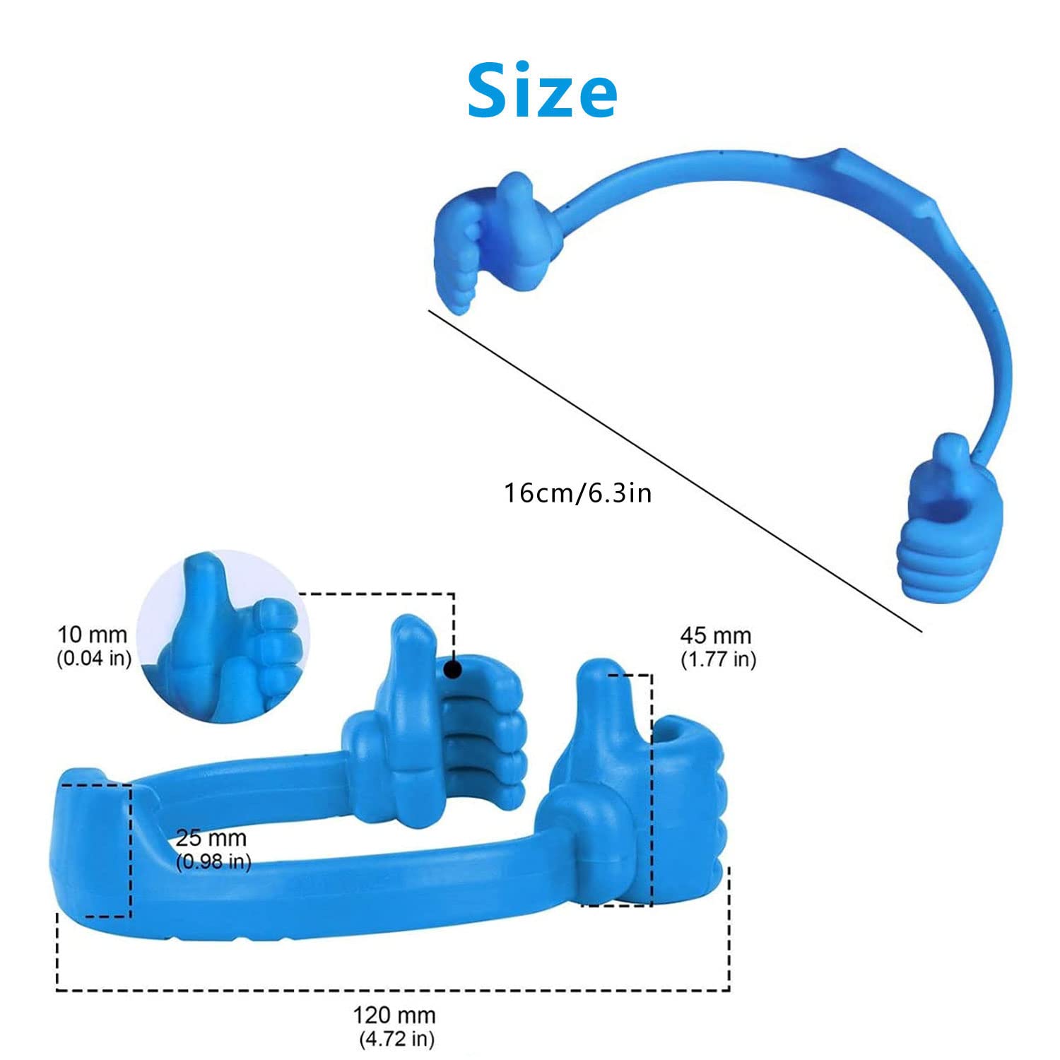 Universal Flexible Phone Stand & Tablet Holder - Adjustable Desk Mount for iPhone, iPad, Samsung & More (Black) | Perfect for Office, Home, Car & Video Calls