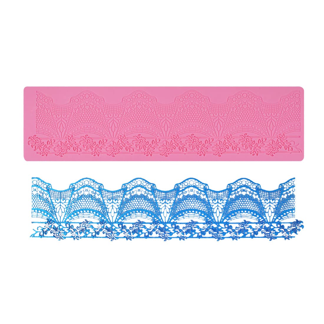 Premium Silicone Cake Lace Mold Set for Fondant Decorating - Elegant Lace Molds for Wedding Cakes, Cupcakes & Dessert Toppers - Perfect for Baking, DIY Cake Decorating & Special Occasions