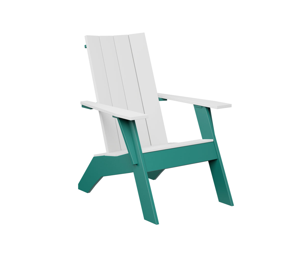Matte White on Teal