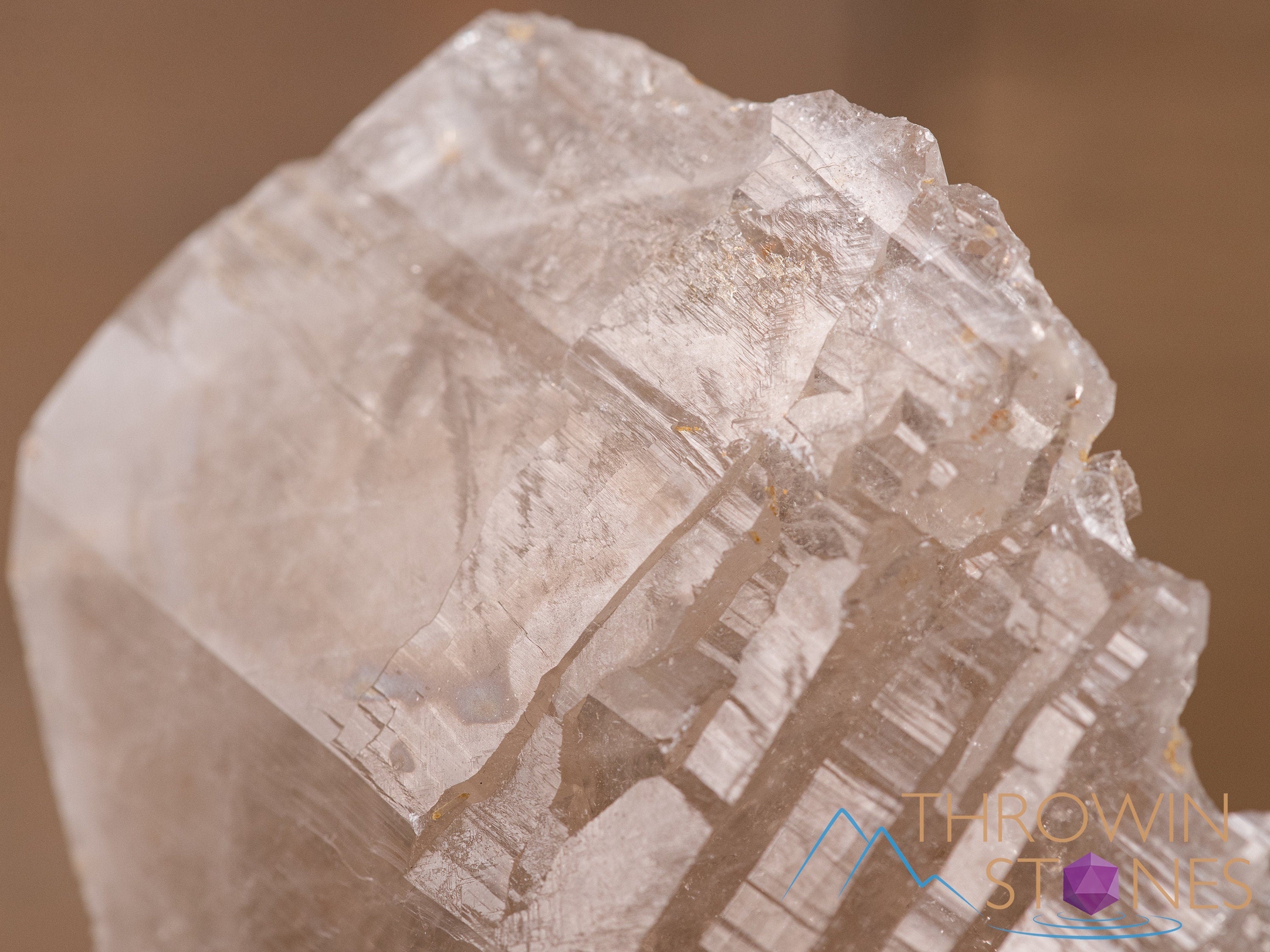 Raw Elestial Quartz Crystal - Large Natural Stones & Minerals for Home Decor, Healing, Meditation & Unique Gifts (40647) | Spiritual Healing Crystals, Feng Shui Decor, Yoga Meditation Accessories