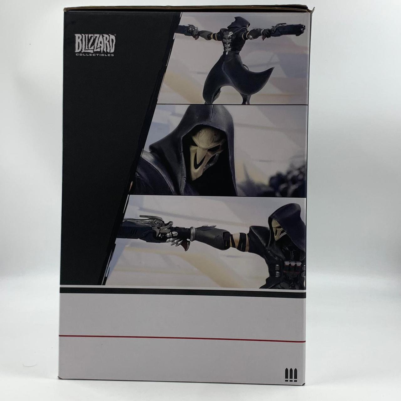 Blizzard Overwatch Reaper Polystone 12-inch Collectible Statue - Official Gaming Merchandise for Display & Home Decor