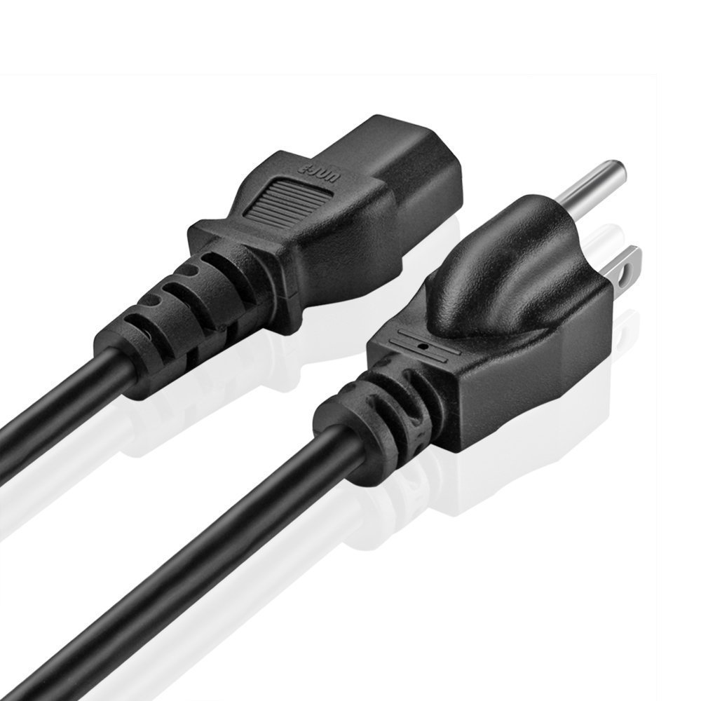 15ft AC Power Cord for Rockville Karaoke Systems, Amplifiers & Subwoofers | Replacement Power Supply Cable | Perfect for Home Theater, DJ Equipment & Audio Setups