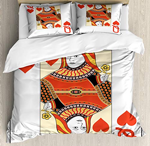 Vermilion Yellow White