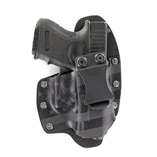 Stealth Black USA IWB Hybrid Concealed Carry Holster for Kimber Solo (Right-Hand) - Comfortable & Secure Everyday Carry for Concealed Weapon Protection