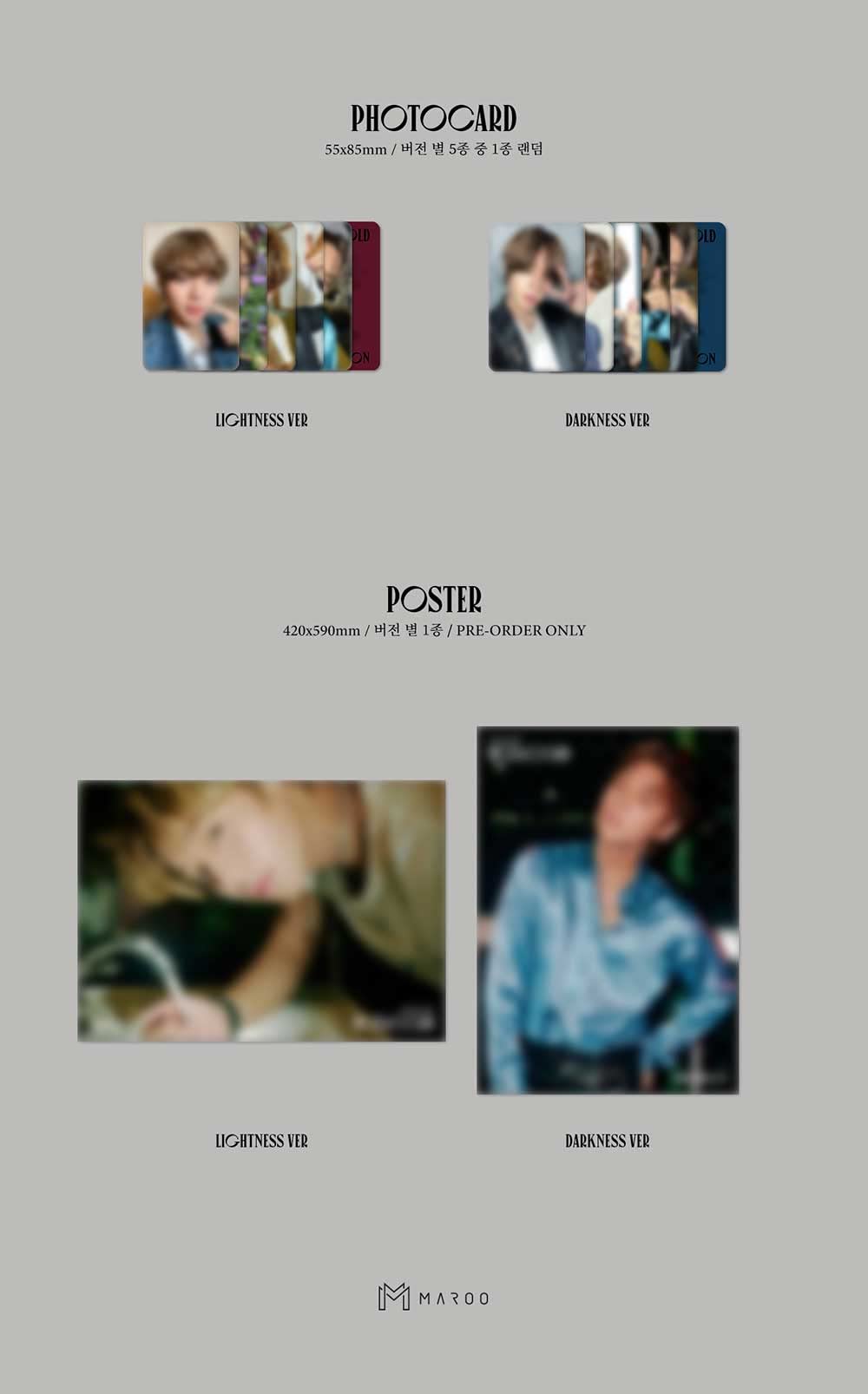 Park JI Hoon - HOT&Cold (5th Mini Album) Lightness Version | K-Pop Collectible CD | Perfect for Fans & Music Enthusiasts | Great Gift for Birthdays & Special Occasions