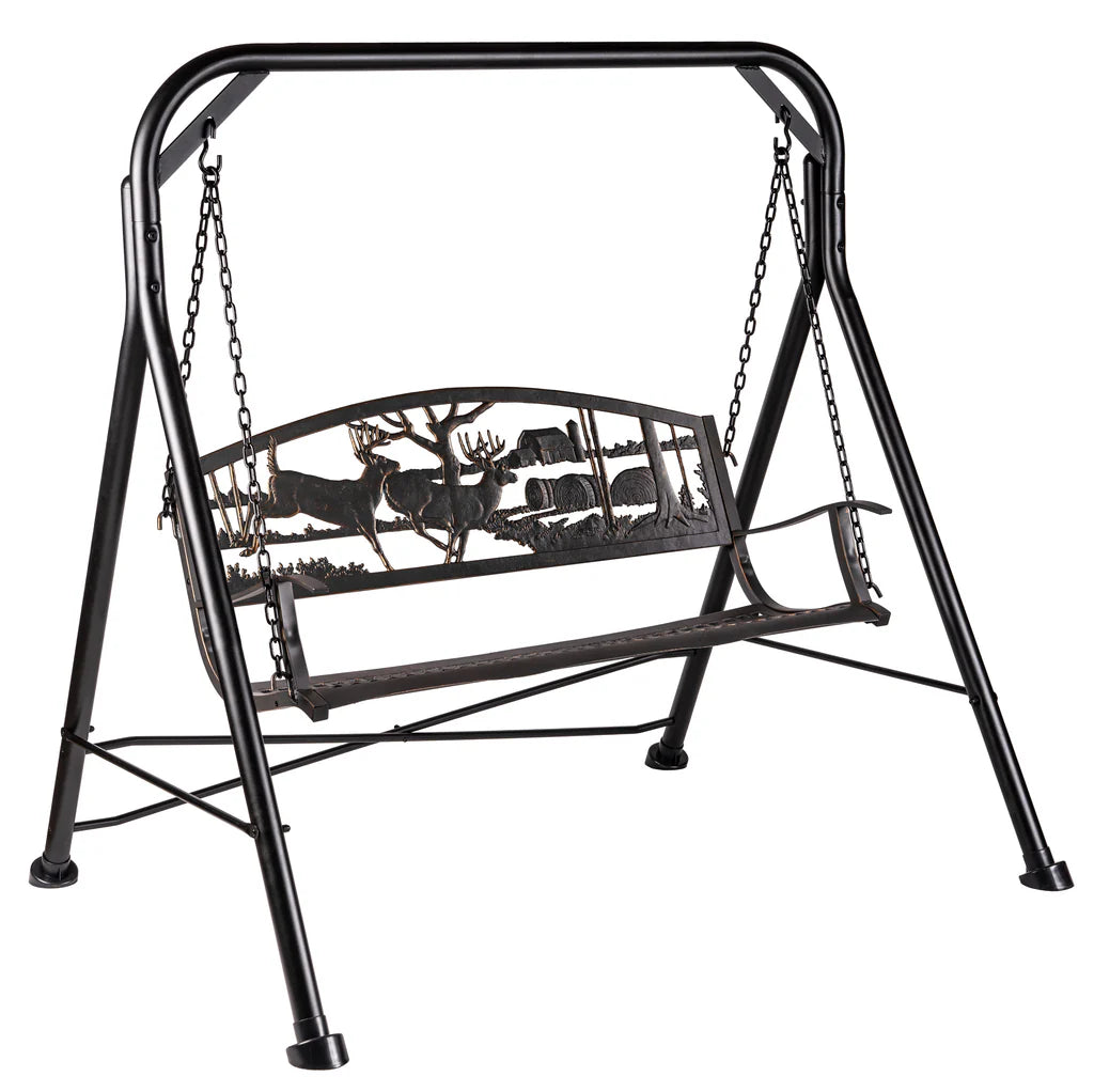 Whitetail Deer Hunting Swing - Adjustable Outdoor Running Target for Bow & Rifle Practice - Perfect for Backyard, Range & Field Training