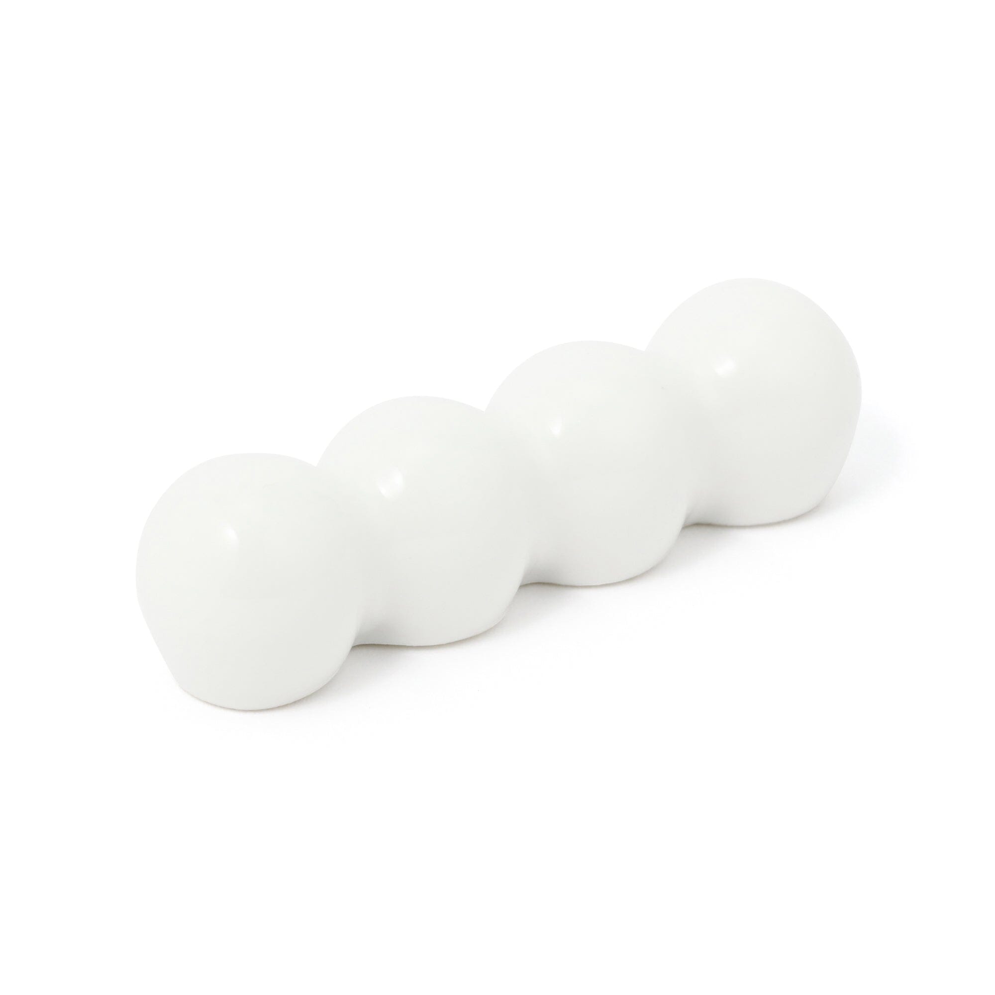 Pom Pom Chopstick Rests Set of 2 - White Ceramic Sushi Chopstick Holders for Japanese & Asian Dining, Perfect for Sushi Nights and Home Decor