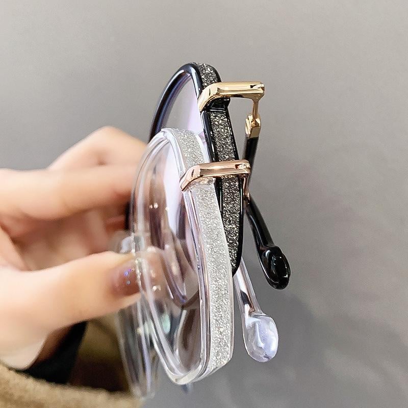 Stylish Women's Anti Blue Light Reading Glasses - Lightweight & Portable Computer Glasses for Work, Study & Screen Time Protection