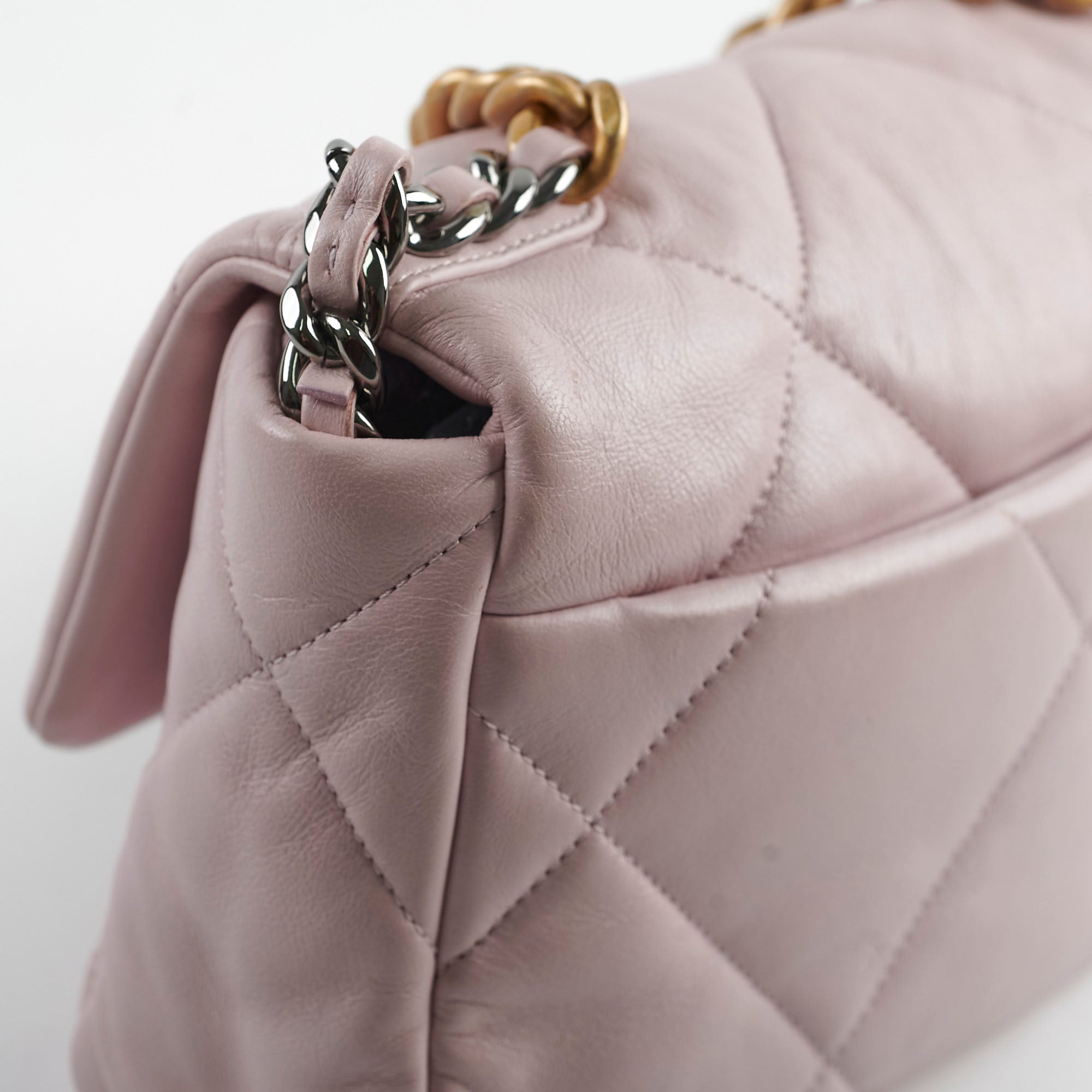 Chanel Small 19 Bag Light Pink 31 Series - Luxury Crossbody Shoulder Bag for Women, Perfect for Date Night & Special Occasions