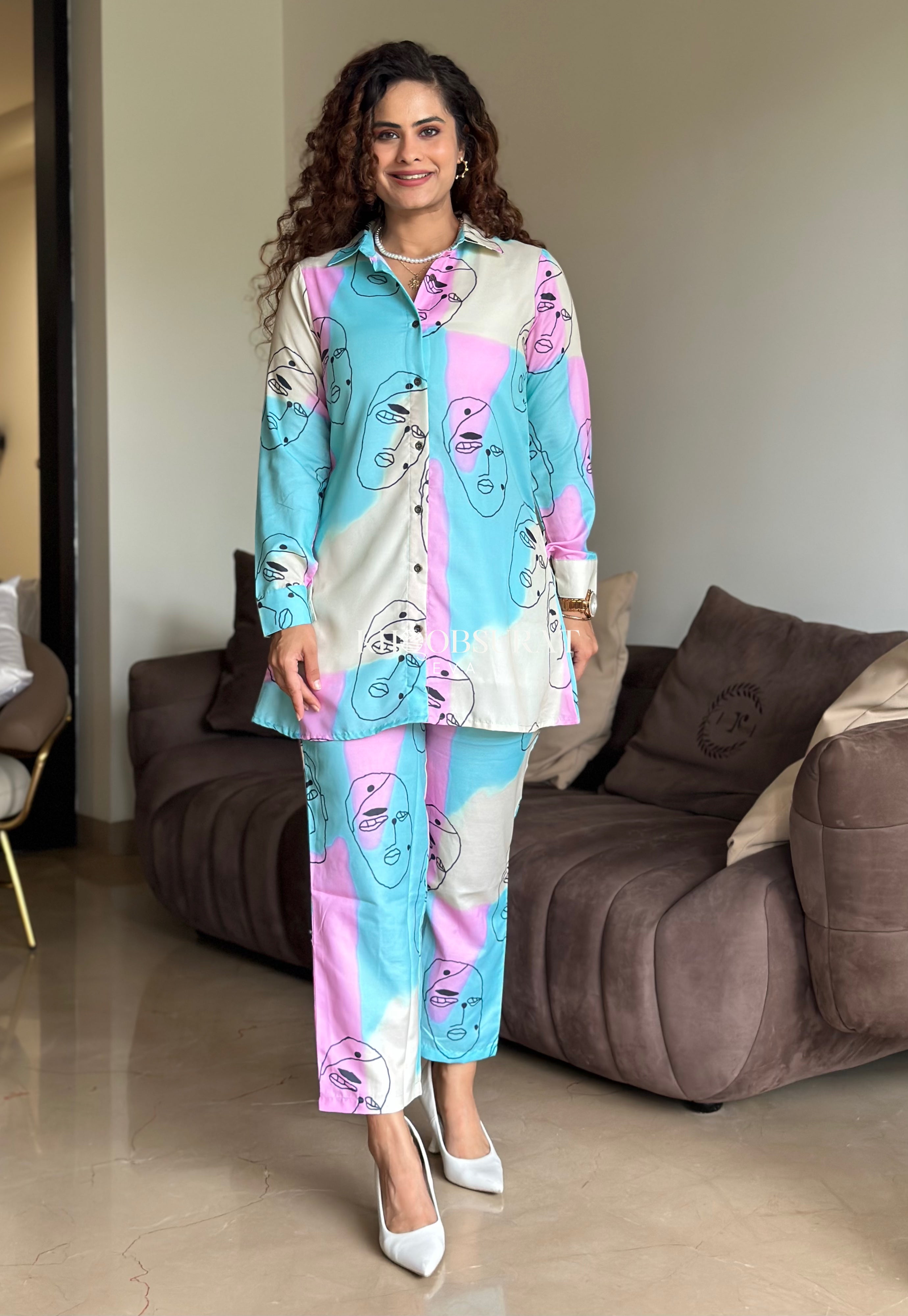 BOSS LADY COORD SET - Women's Stylish 2-Piece Outfit for Office, Party & Business Meetings | Professional Workwear & Fashionable Women's Clothing