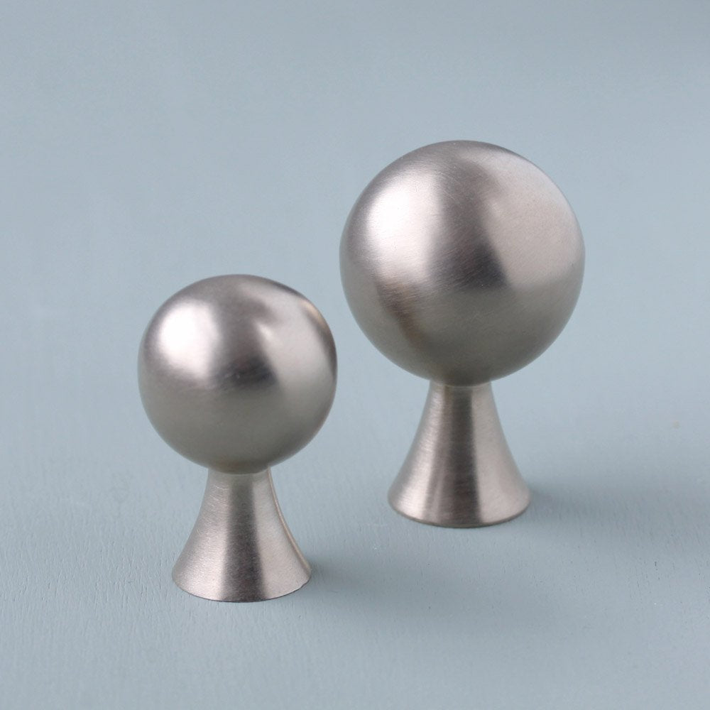 Satin Nickel Cabinet Knobs - Elegant Patterdale Design for Kitchen & Bathroom Drawers - Perfect for Home Renovation and Furniture Upgrade