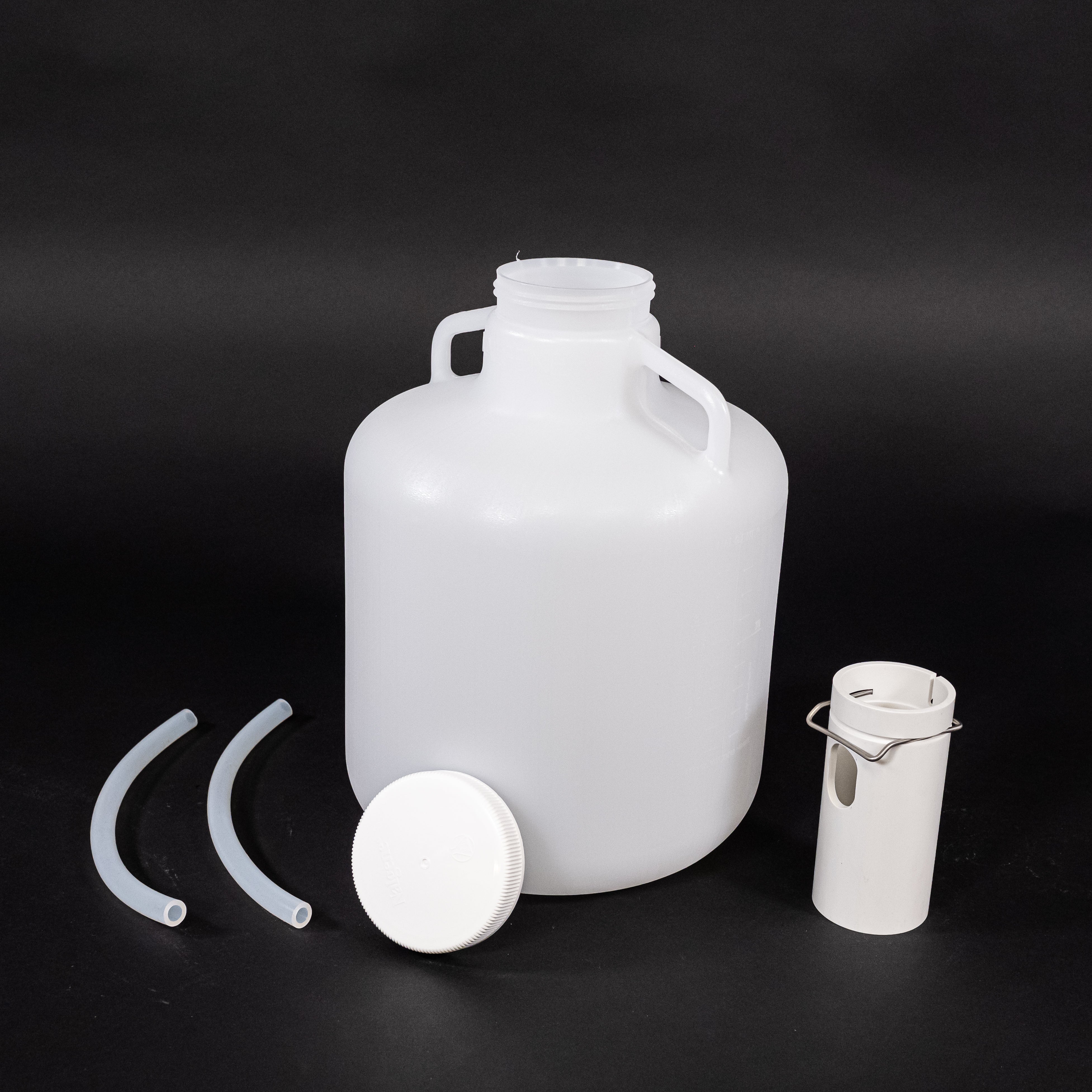 6700/6712 Full Size Portable Sampler Bottle - 4 Gallon Polyethylene Container for Water Sampling | Ideal for Environmental Testing, Field Research & Laboratory Use