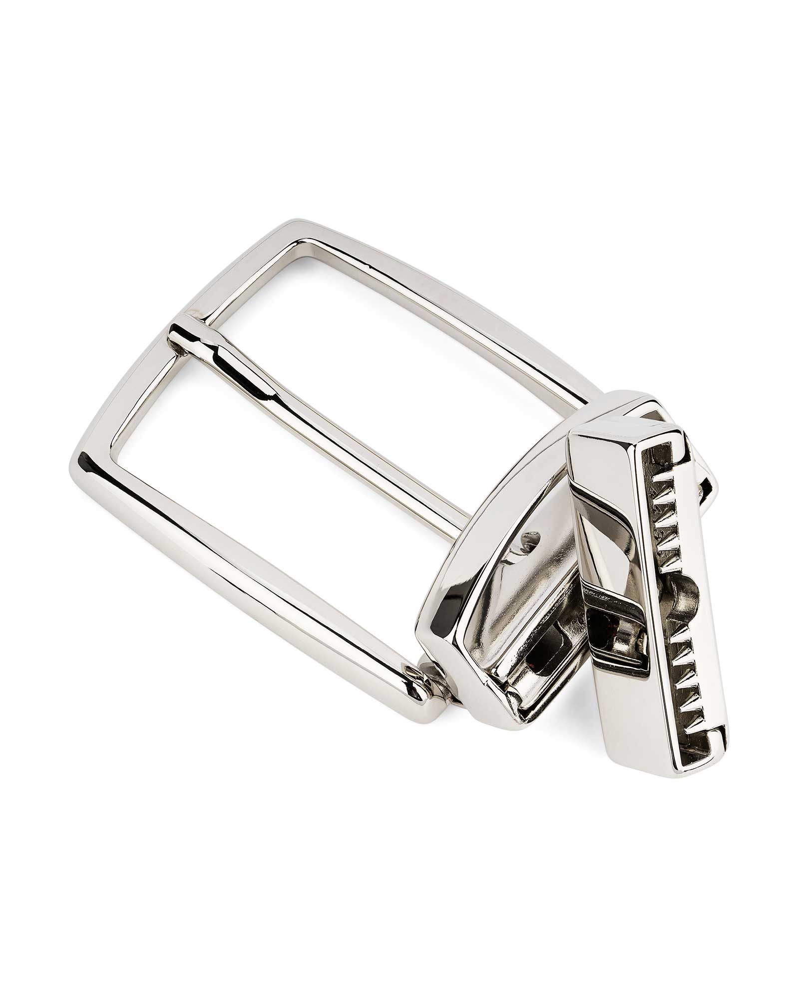 Italian Replacement Reversible Belt Buckle 1 3/8 Inch - Durable Fashion Accessory for Jeans, Pants & Casual Wear