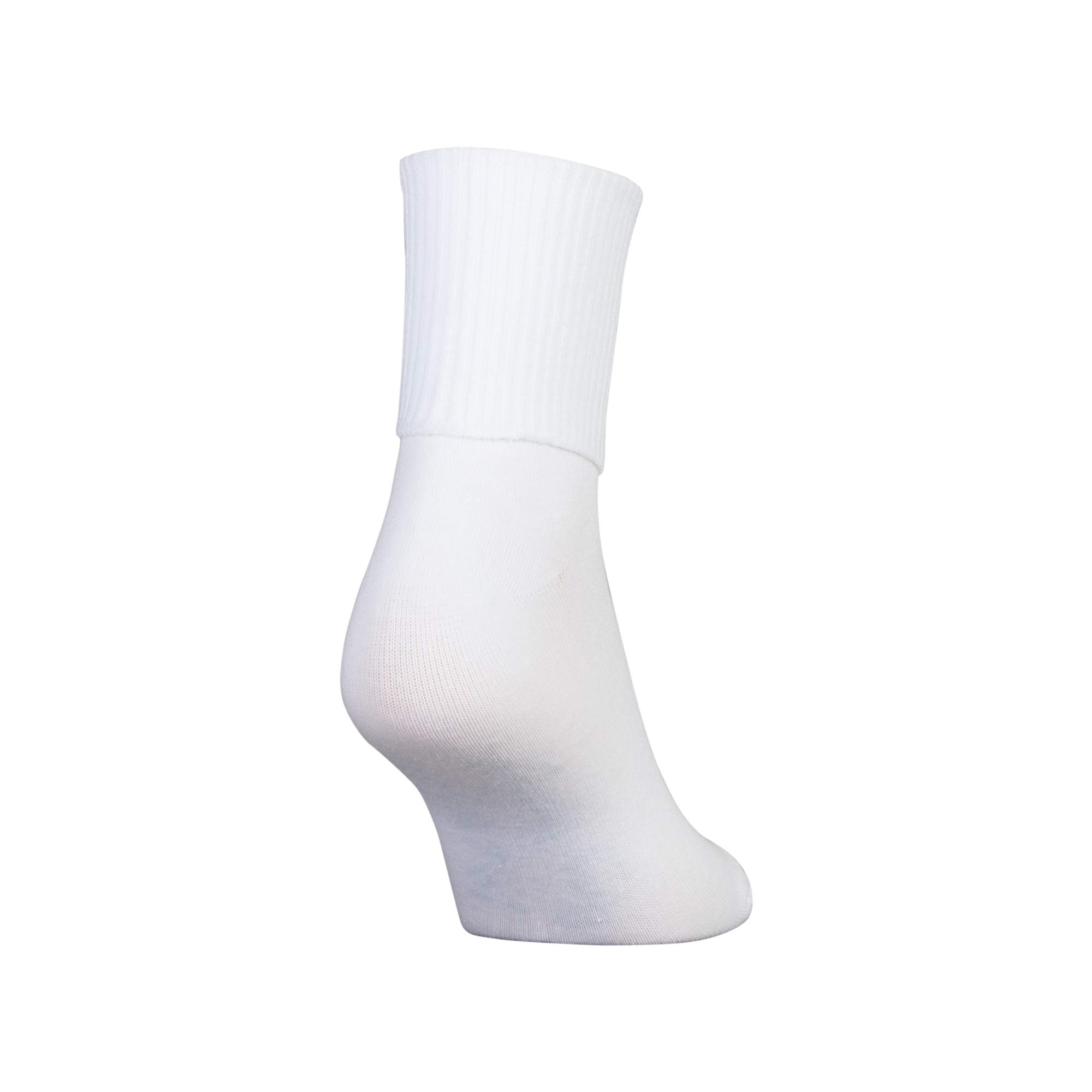 GOLDTOE Women's Classic Turn Cuff Socks 6-Pack - Comfortable Cotton Ankle Socks for Everyday Wear, Work & Casual Outfits