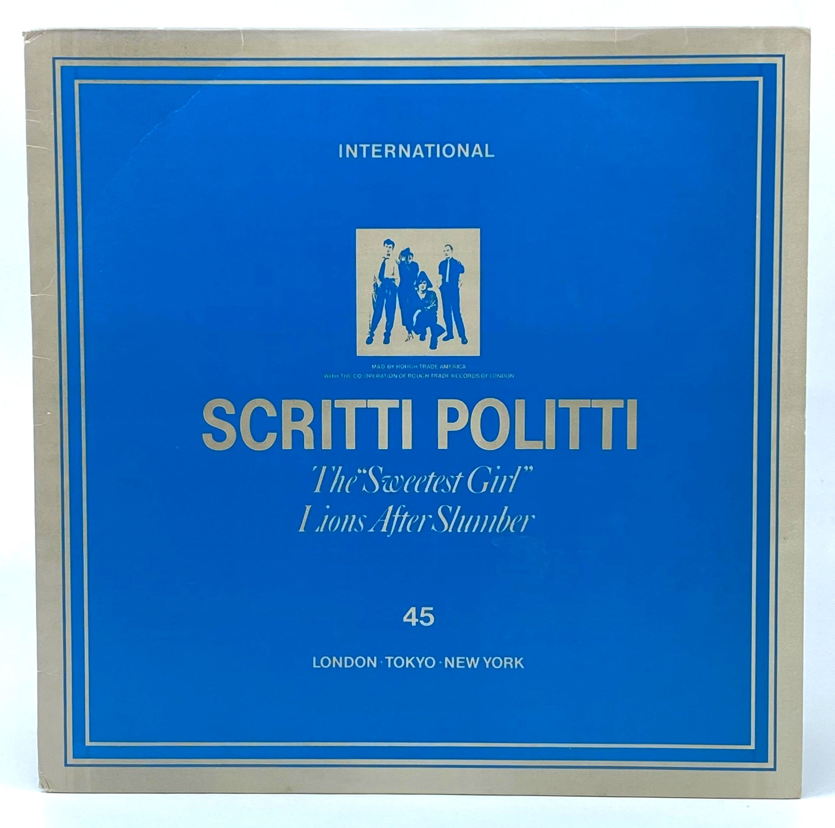 Scritti Politti 8 - Classic 80s Synthpop Album | Vinyl Record & Digital Download | Perfect for Retro Music Lovers & 80s Dance Parties