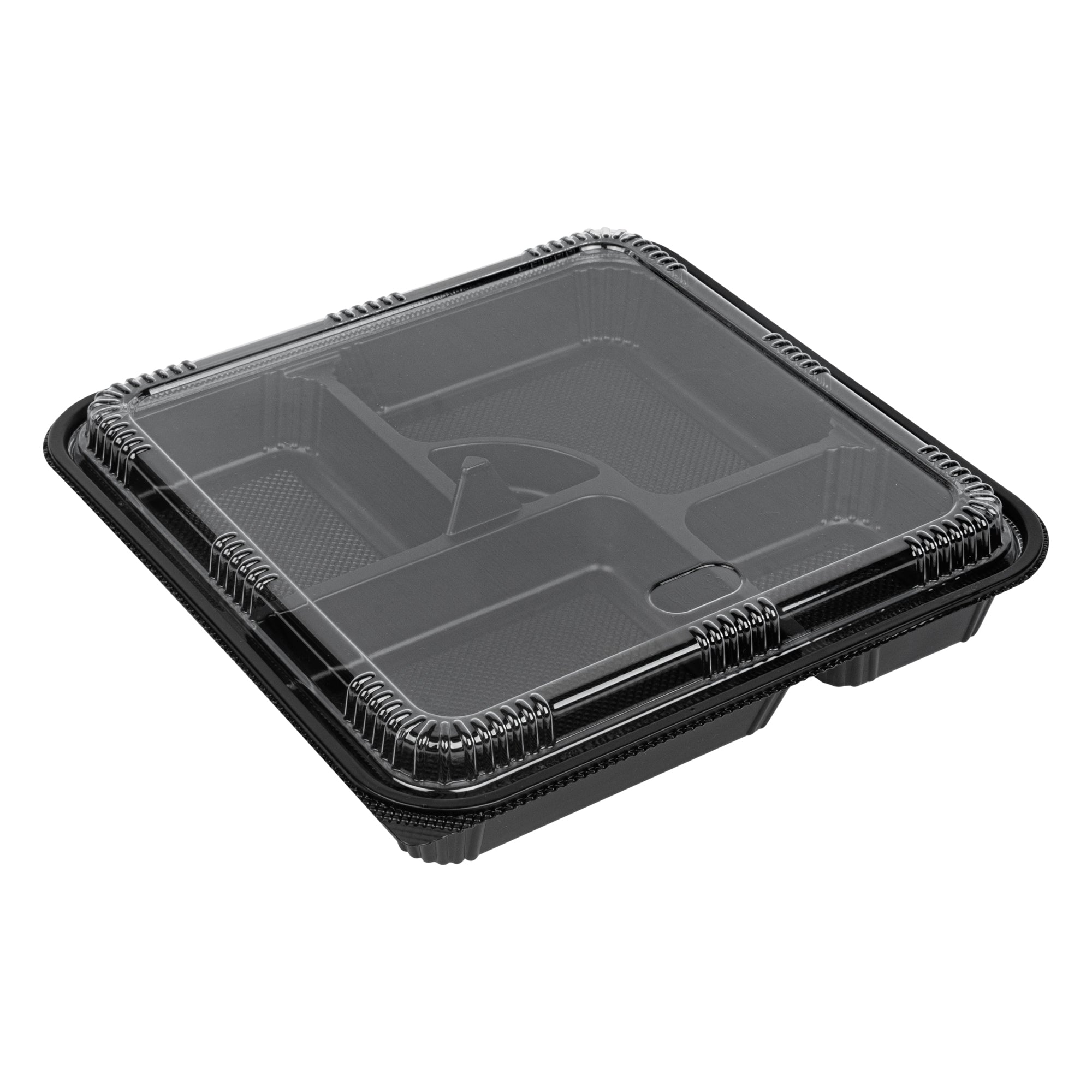 Bento Tek Square Clear Plastic Lids - 100 Pack for 40 oz Bento Boxes | Airtight Food Storage | Perfect for Meal Prep, Lunches & Leftovers
