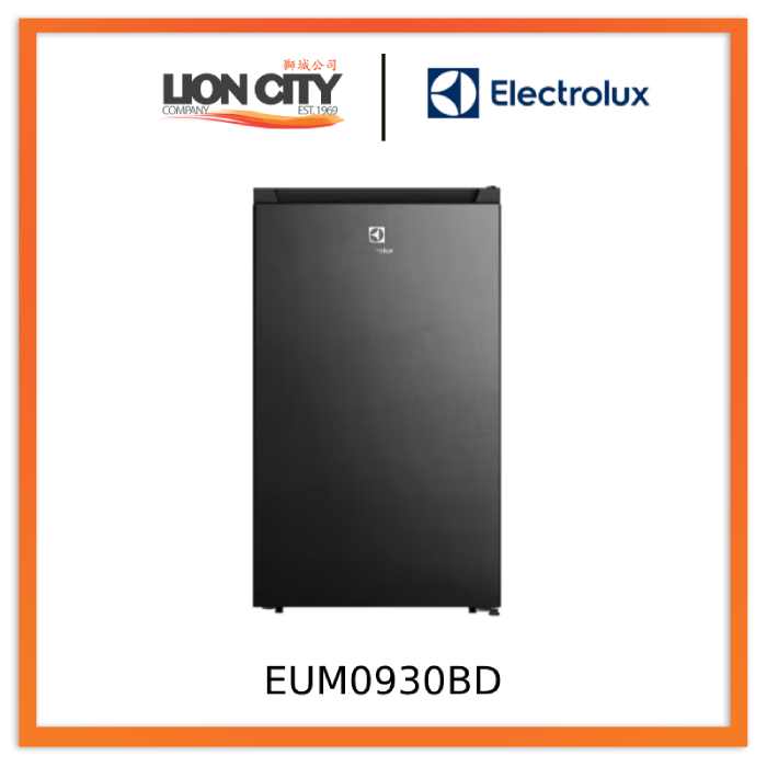 Electrolux EUM0930BD 90L Compact Refrigerator - Energy Efficient Mini Fridge for Dorm, Office, Bedroom & Small Spaces - Perfect for Beverages, Snacks & Personal Storage