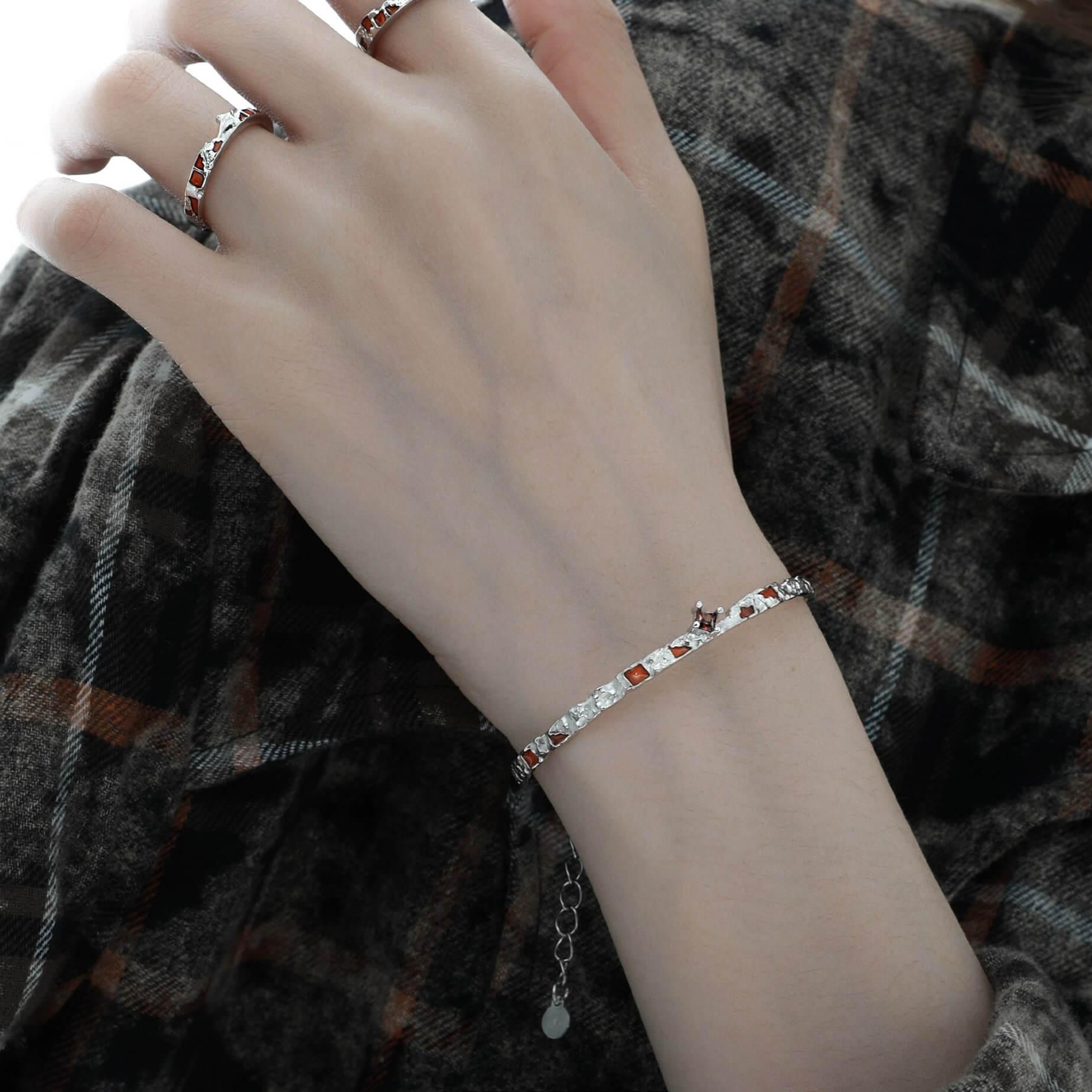 Elegant Autumn S925 Sterling Silver Zirconia Bracelet for Women - Perfect Gift for Birthday, Anniversary & Special Occasions
