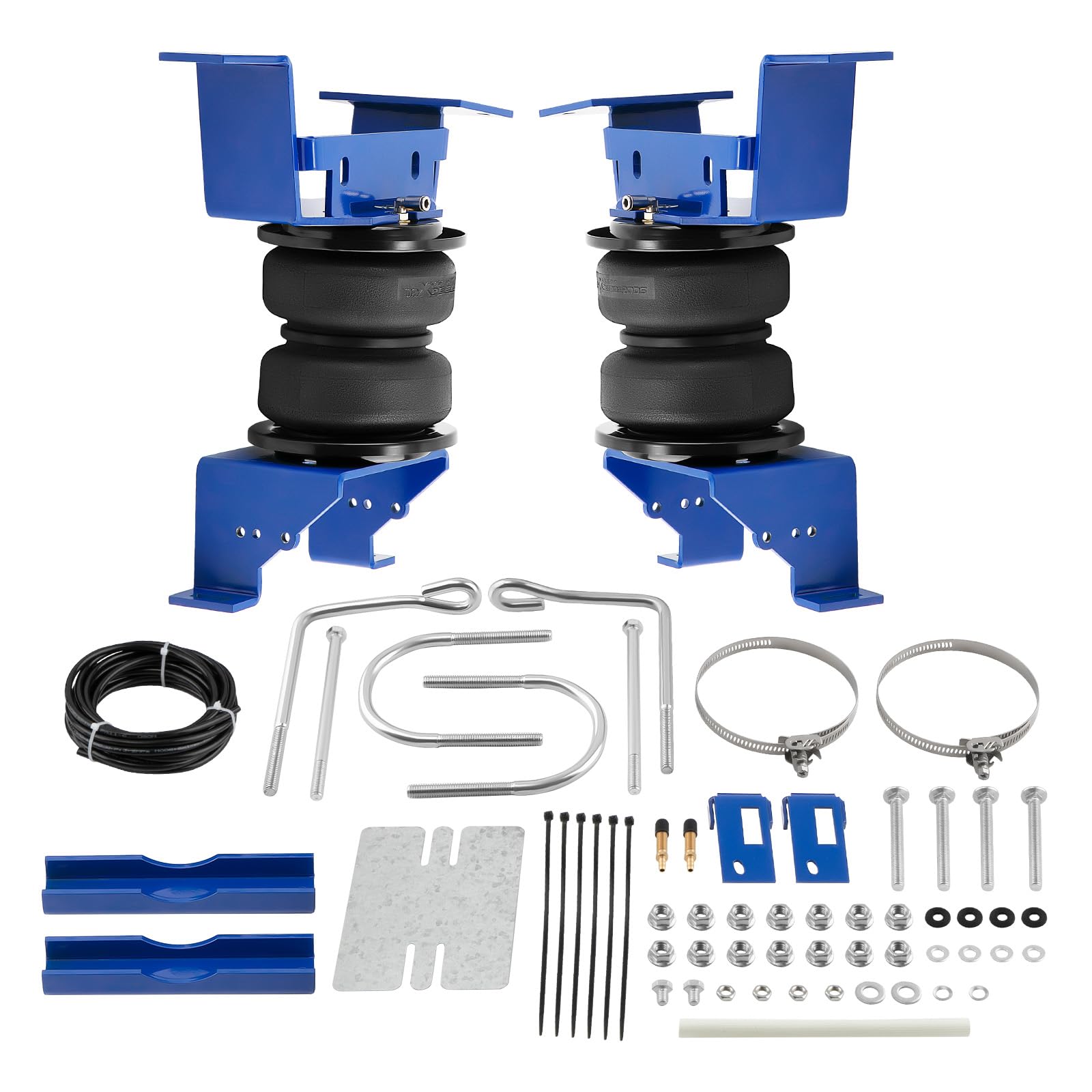 maXpeedingrods 5000 lbs Rear Air Suspension Bags Kit - Compatible with GMC Sierra & Chevrolet Silverado 2500HD/3500HD 4WD (2020-2025 Models) | Heavy Duty Air Spring Kit for Towing, Hauling & Off-Road Adventures