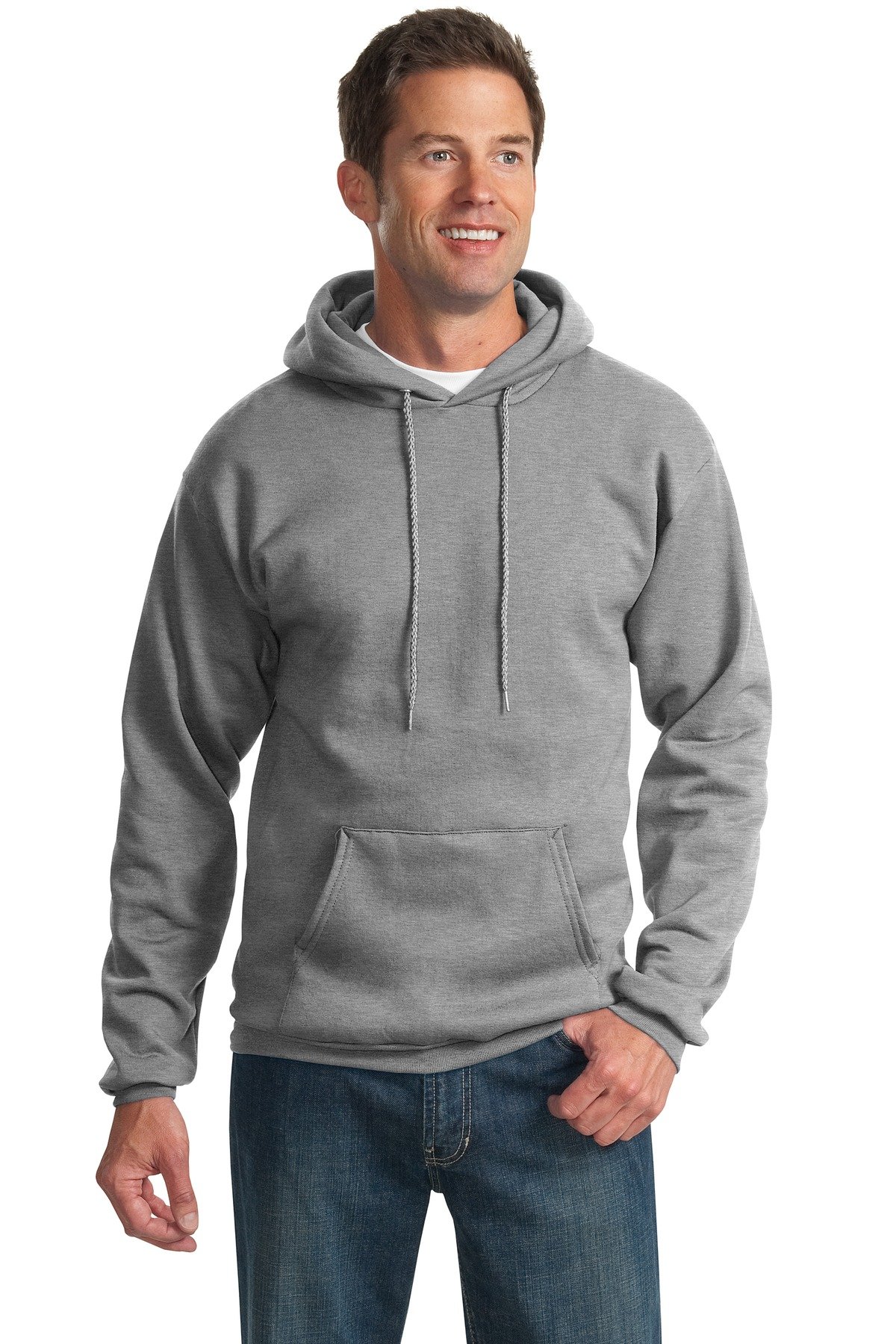 Port & Company PC90H Ultimate Pullover Hooded Sweatshirt - Comfortable Cotton Fleece Hoodie for Men & Women | Perfect for Casual Wear, Gym, Outdoor Activities & Everyday Use