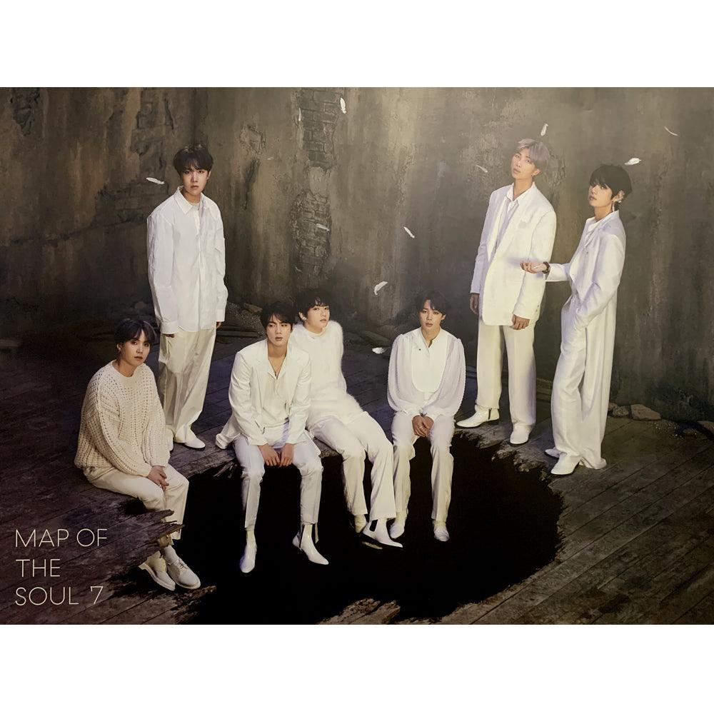 BTS 4th Album 'MAP OF THE SOUL : 7' Official Poster - K-Pop Wall Decor for Bedroom, Office & Fan Collection | Perfect Gift for ARMY Fans