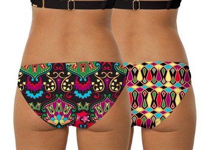 Juniper F222 Reversible Hipster Underwear - Soft Cotton Comfort for Women | Perfect for Yoga, Lounge & Everyday Wear