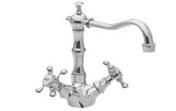 Premium Stainless Steel Bar Faucet - Modern Commercial Grade Water Tap for Kitchen, Bar, or Restaurant - Perfect for Sinks, Countertops, and Wet Bars
