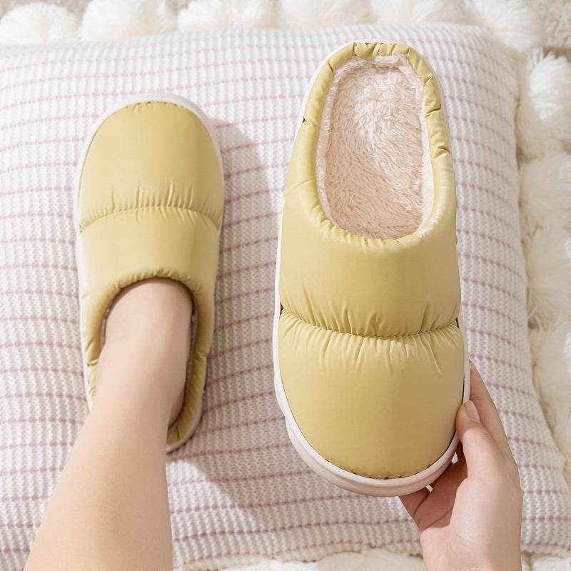 QuiltedCozy Plush Indoor Warm Slippers for Women & Men - Soft Fleece-Lined House Shoes for Winter Comfort - Perfect for Home, Lounge & Cold Floors
