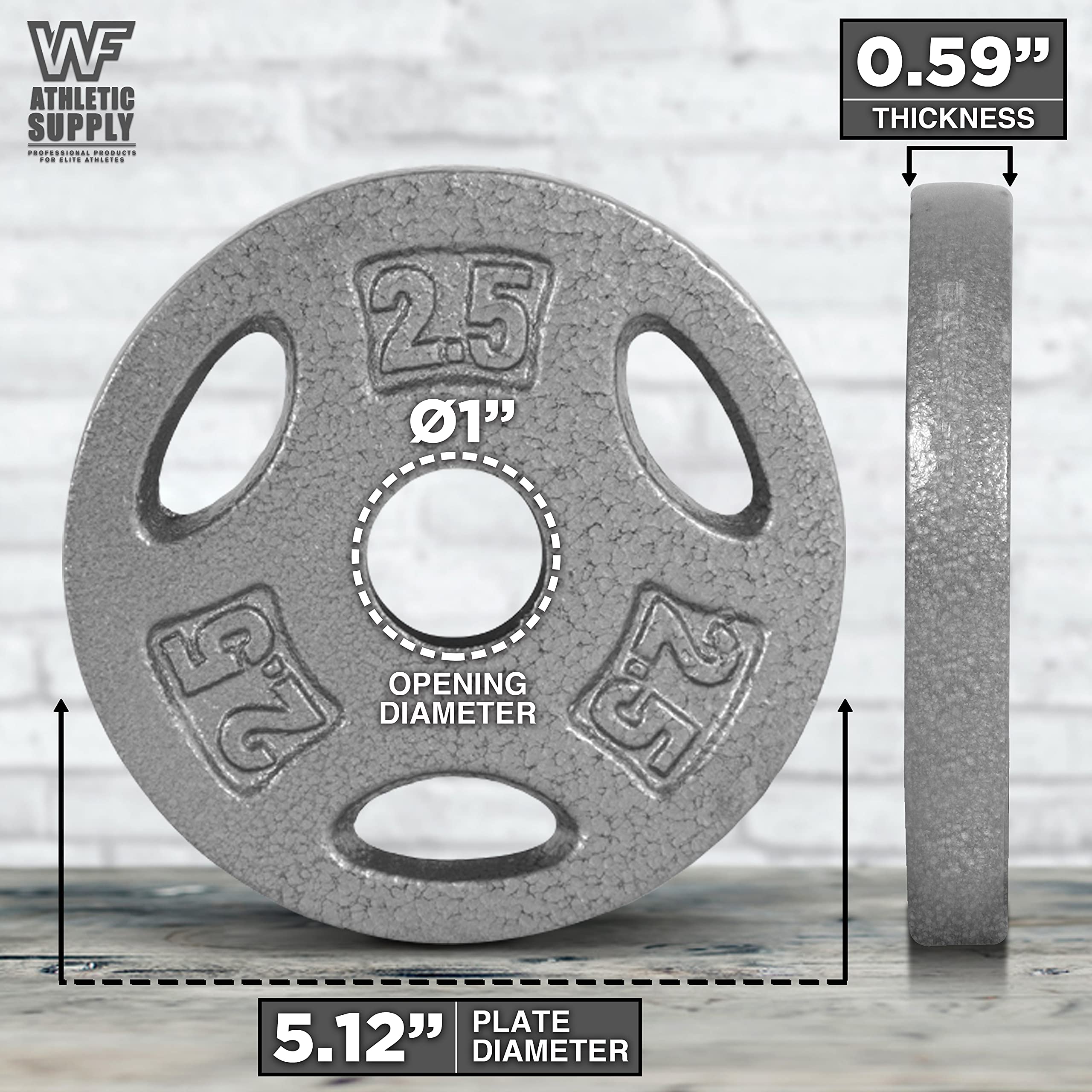 WF Athletic Supply Adjustable Dumbbells Barbell Weight Set - 1-Inch Threaded Chrome Knurled EZ Curl & Straight Bar Handle - Home Gym Strength Training Equipment - Gray Grip Plate Sets for Weight Lifting - Perfect for Full-Body Workouts & Muscle Building at Home
