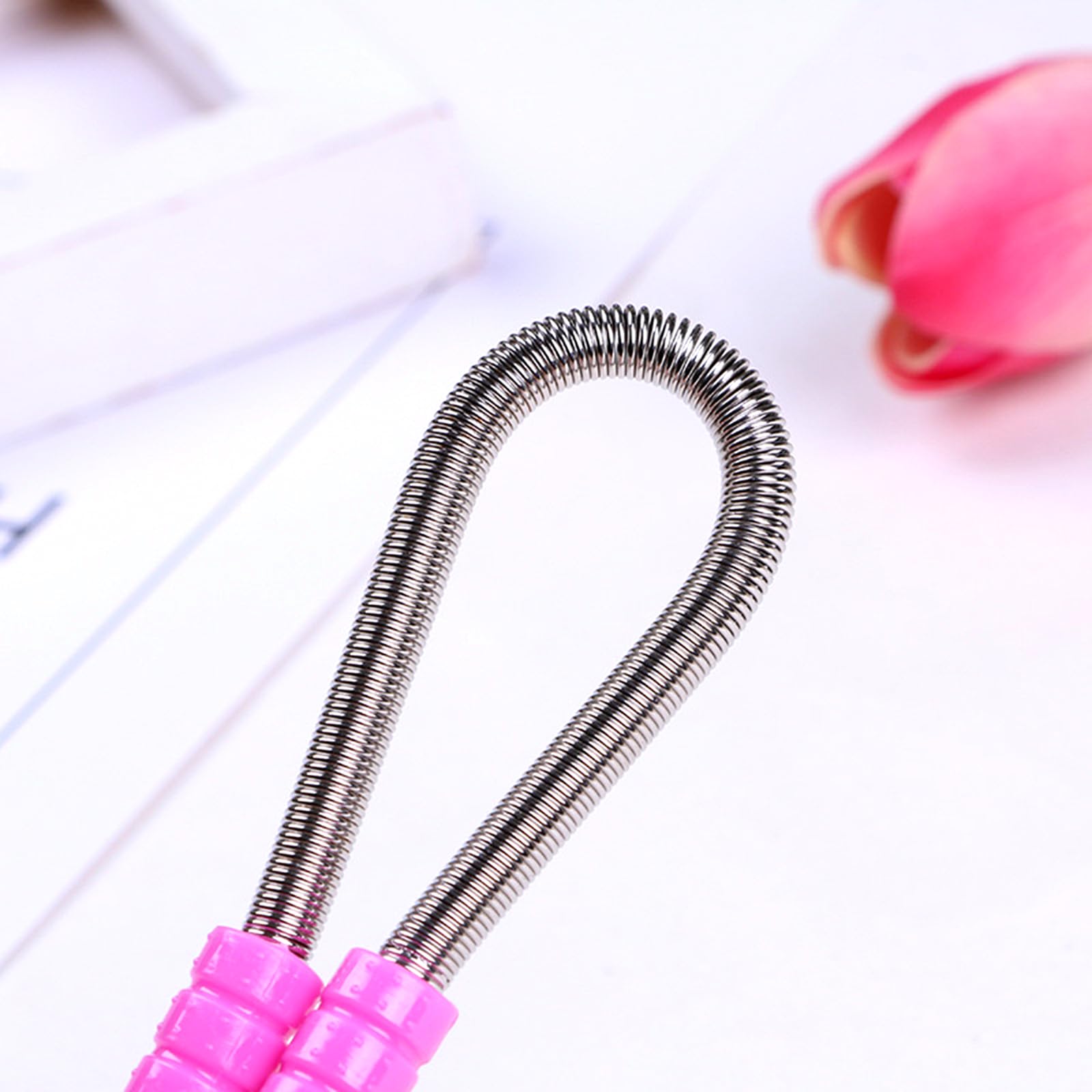 KABAO Flawless Facial Hair Remover for Women - Spring Epilator for Face & Upper Lip Hair Removal - Painless Hair Remover Tool (Purple) - Perfect for Home Use & Travel