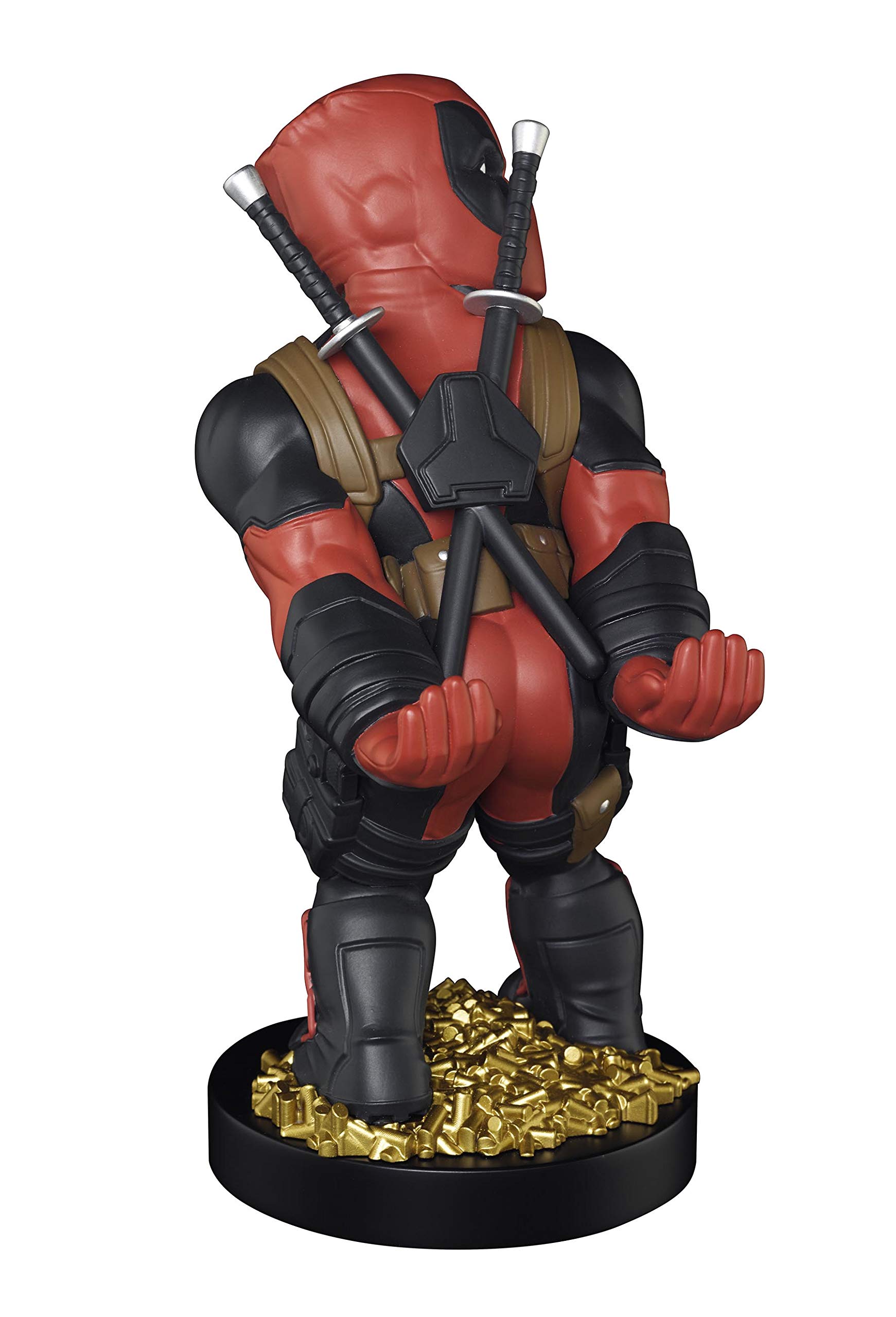 Original Deadpool Gaming Controller & Phone Holder - Officially Licensed Marvel Cable Guys Stand for PS5, Xbox & Mobile Devices - Perfect for Gaming Setups & Desk Organization