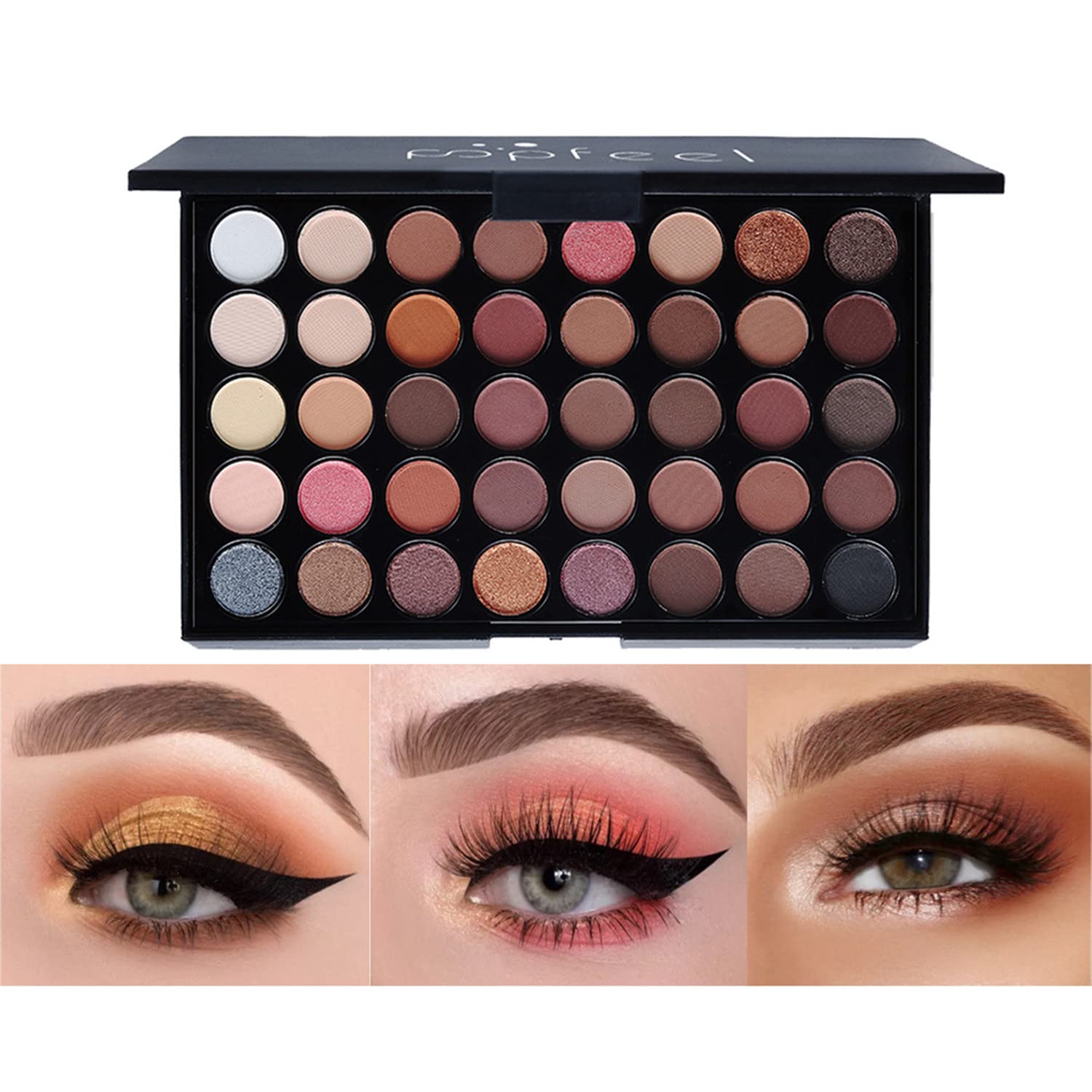 MAEPEOR 27-Piece Complete Makeup Kit for Women & Teens - Includes Eyebrow Pencil, Eyeliner, Eyeshadow Palette, Mascara, Foundation, Concealer, Lip Gloss, Lipstick, Makeup Remover & Brushes - Perfect Gift Set for Birthday, Christmas & Everyday Makeup (POP004B)