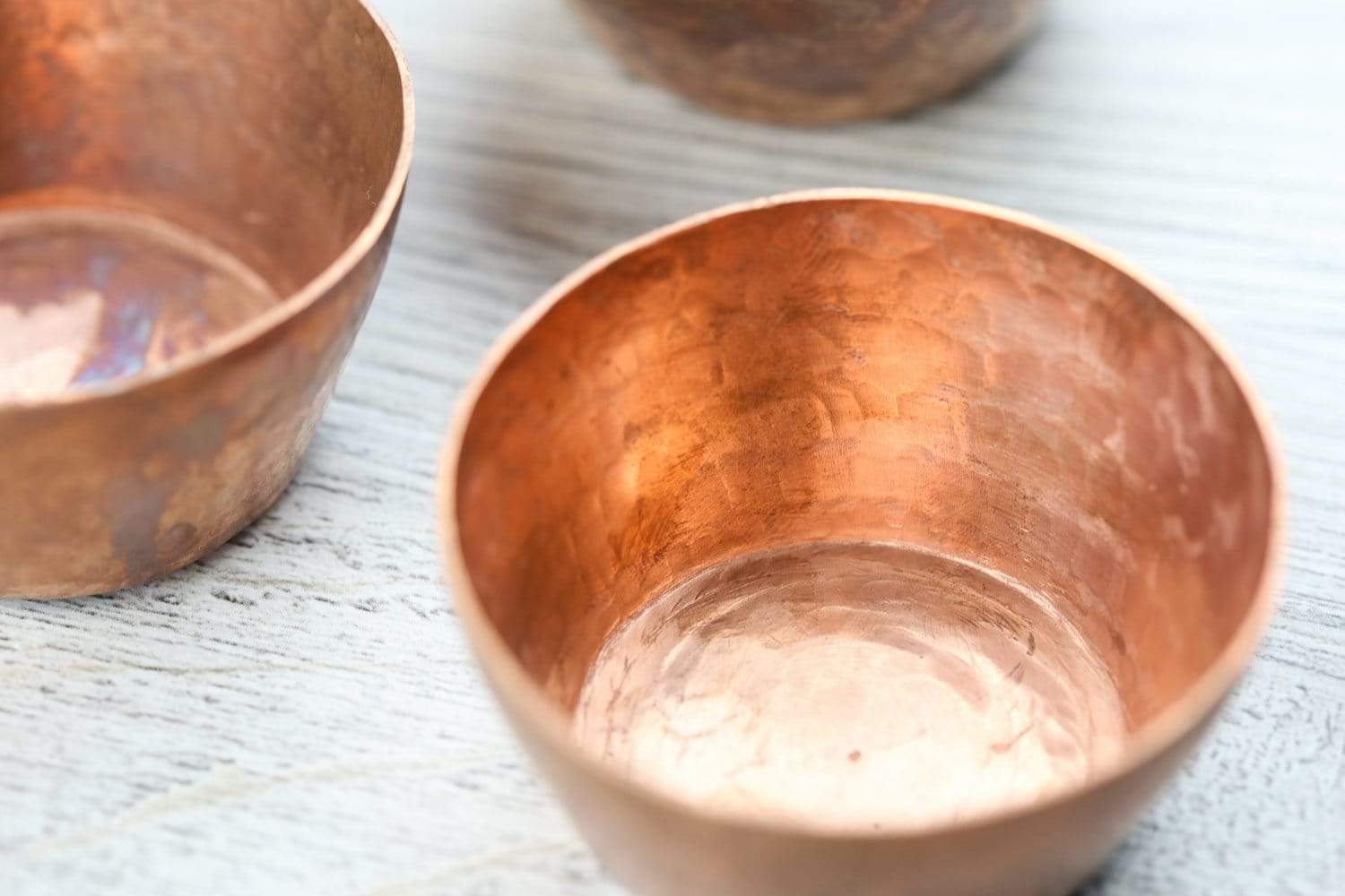 Hand Hammered Pure Copper Bowl - Handcrafted Artisan Kitchenware for Serving, Decor & Gift Ideas | Perfect for Salads, Fruits, Snacks & Home Decor
