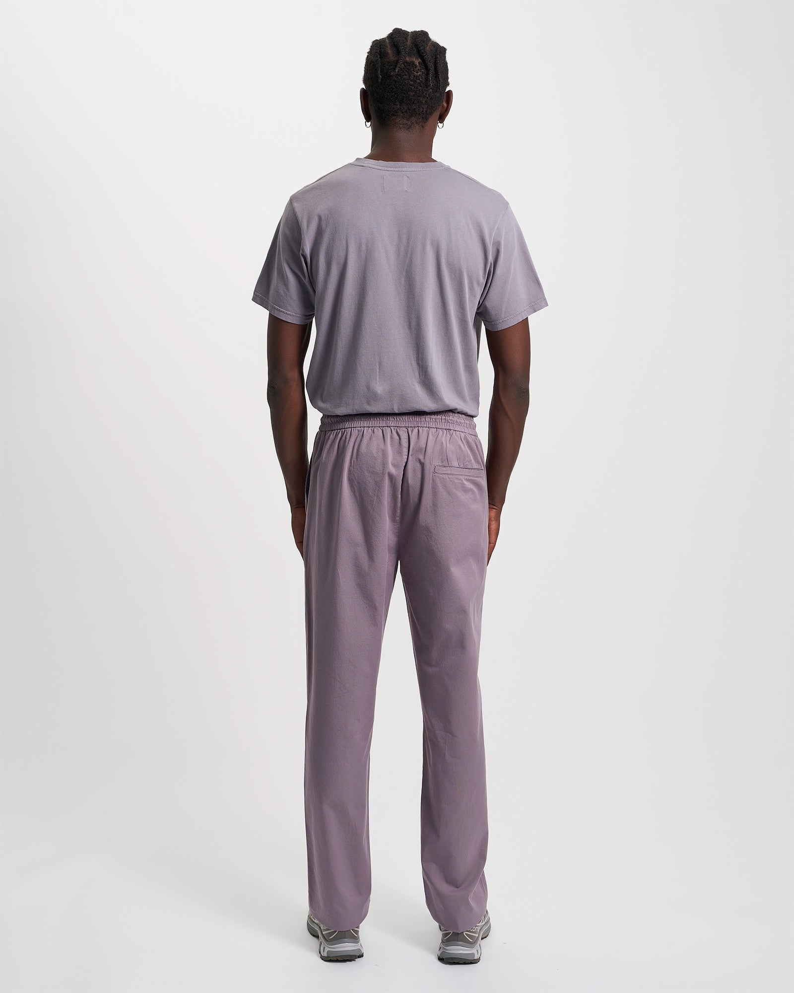 Organic Twill Pants for Women - Comfortable Ginger Brown High Waisted Trousers | Perfect for Work, Travel & Casual Wear