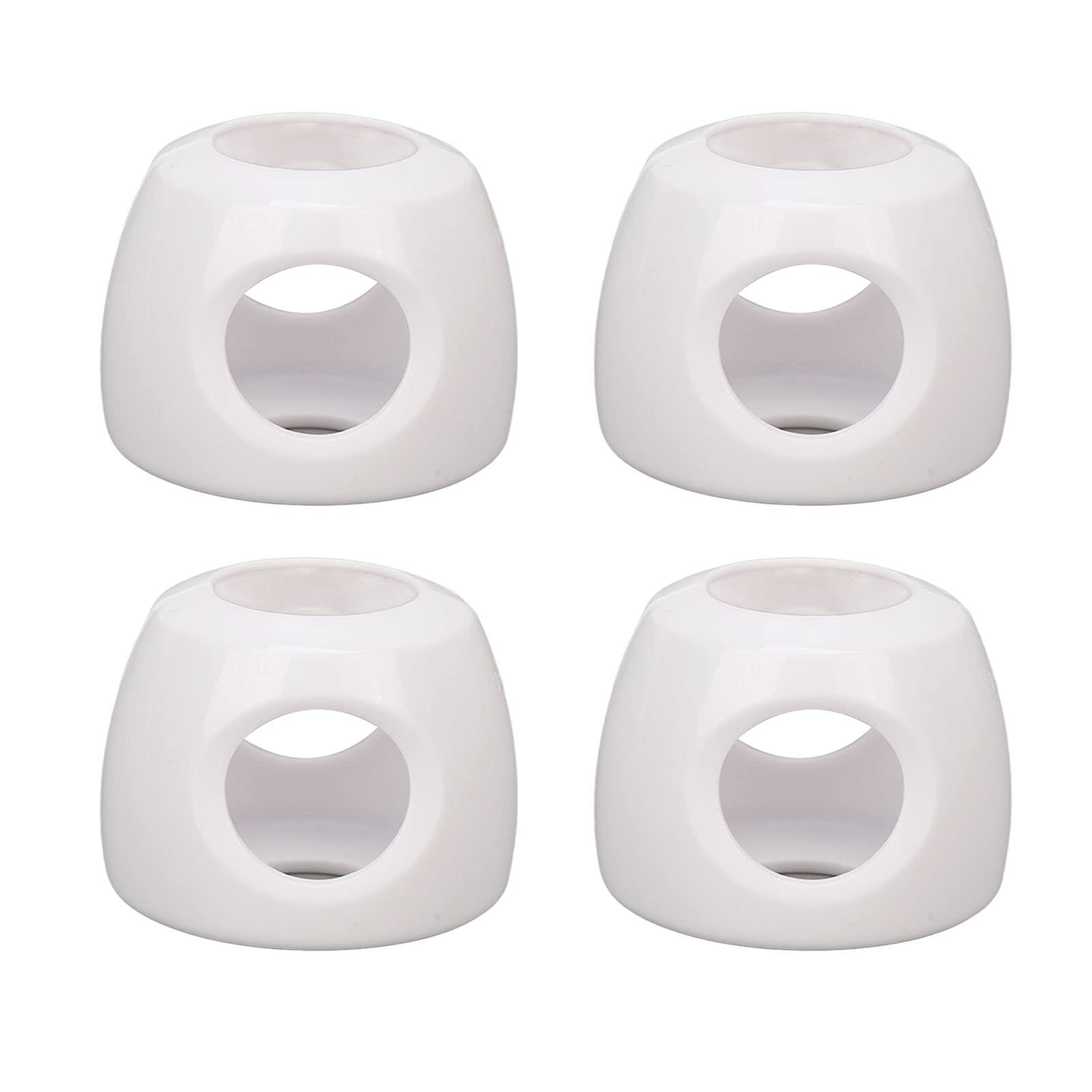 Child Proof Door Knob Covers - 4 Pack Baby Safety Locks for Round Handles | Secure Cabinet & Drawer Protection for Toddlers & Elderly | Home & Office Child Safety Solution