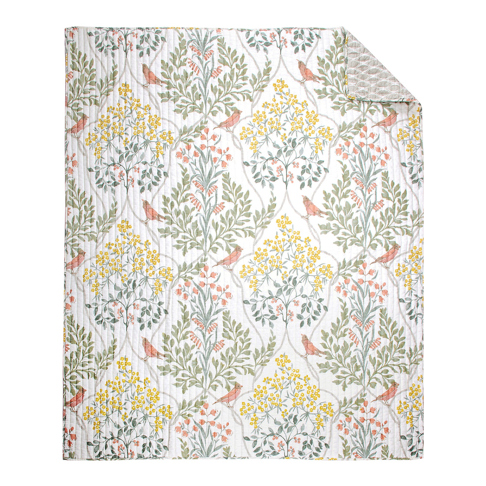 Cozy Monami Quilted Throw Blanket - Soft & Warm Bedspread for Couch, Bed, Sofa - Perfect for Winter Nights, Movie Time & Home Decor