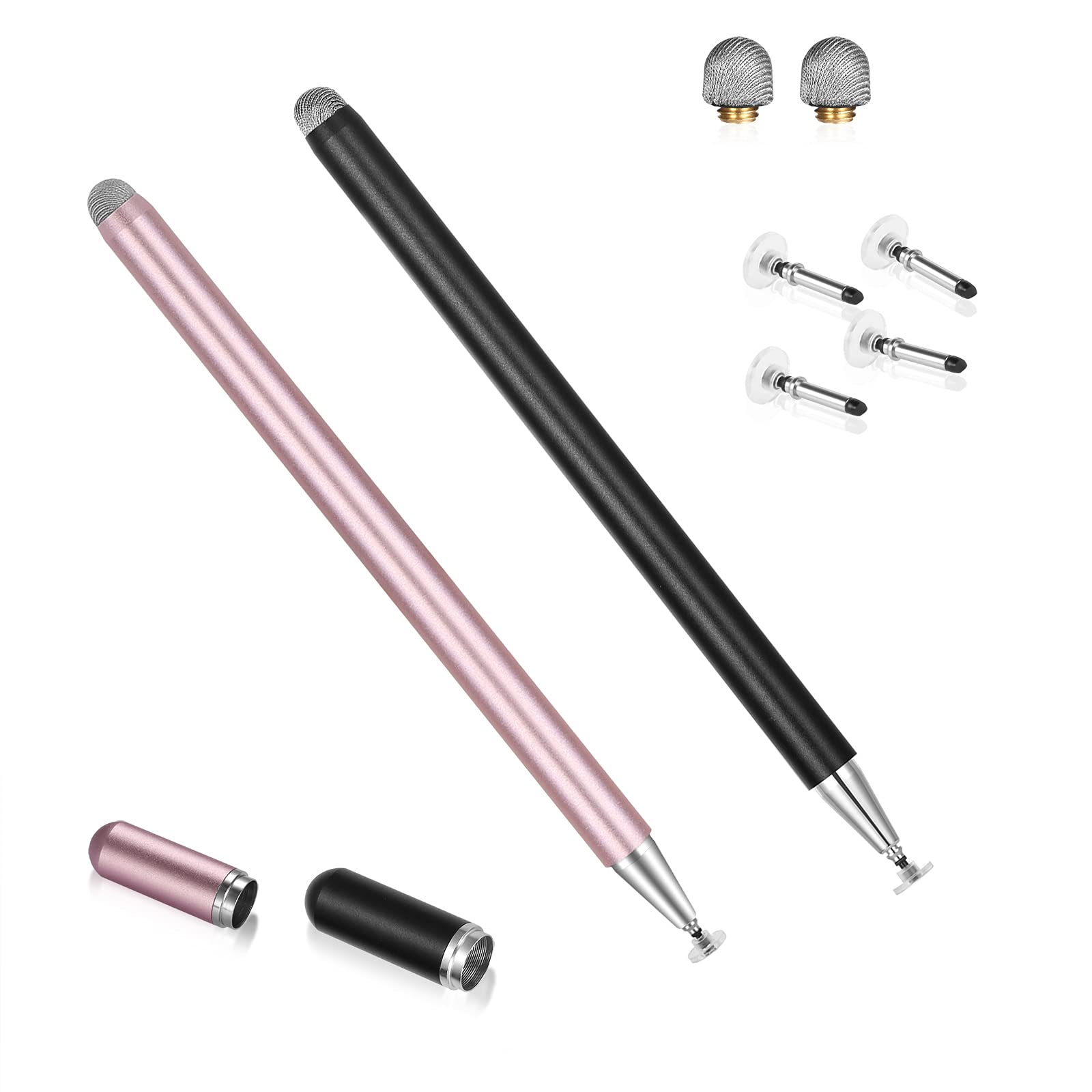Universal Stylus Pen for Android & Microsoft Tablets - High Sensitivity Fiber Tip for Touch Screens - Perfect for Drawing & Note-Taking