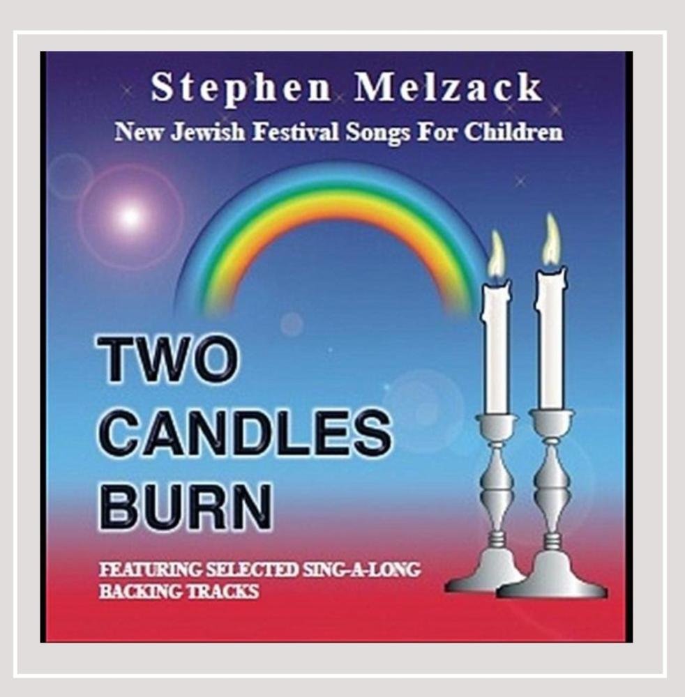 Two Candles Burn: New Jewish Festival Songs for Chanukah & Holidays - Perfect for Synagogue, Home Celebrations & Gift Giving