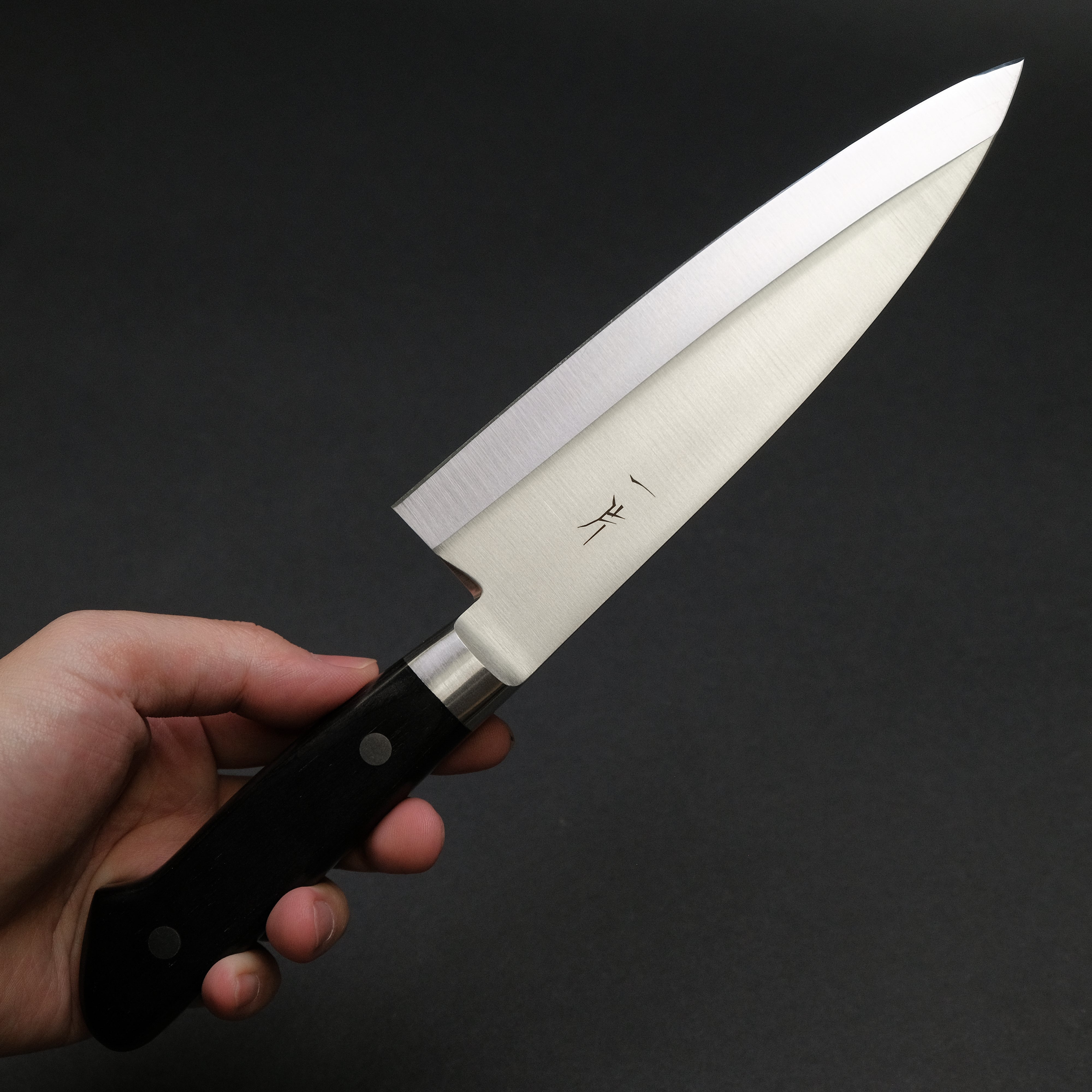 Hitohira FJ VG-1 Left Handed Deba Knife 165mm with Pakkawood Handle - Premium Japanese Kitchen Knife for Sushi, Fish Filleting & Seafood Preparation