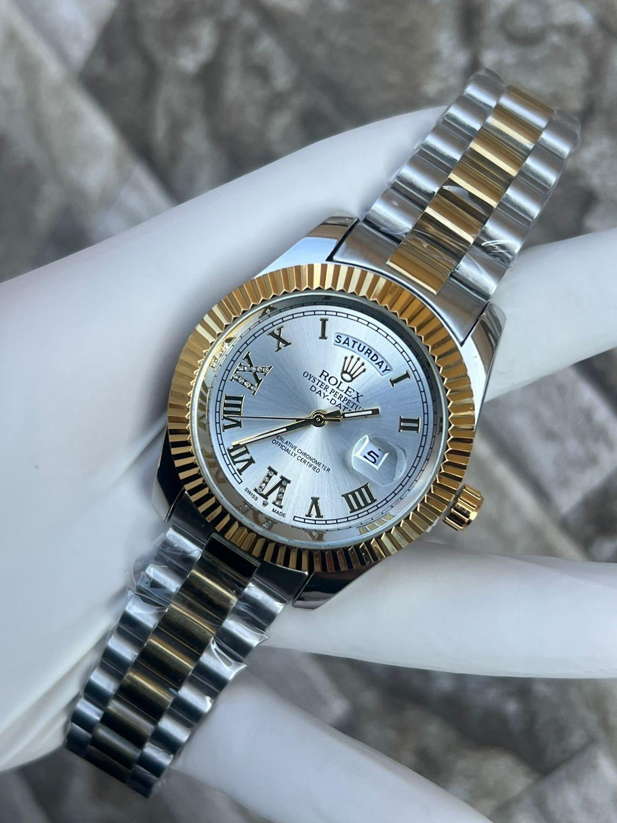 Luxury Rolex Watches with Roman Numerals - Elegant Timepieces for Men & Women | Perfect for Formal Events, Business Meetings & Special Occasions