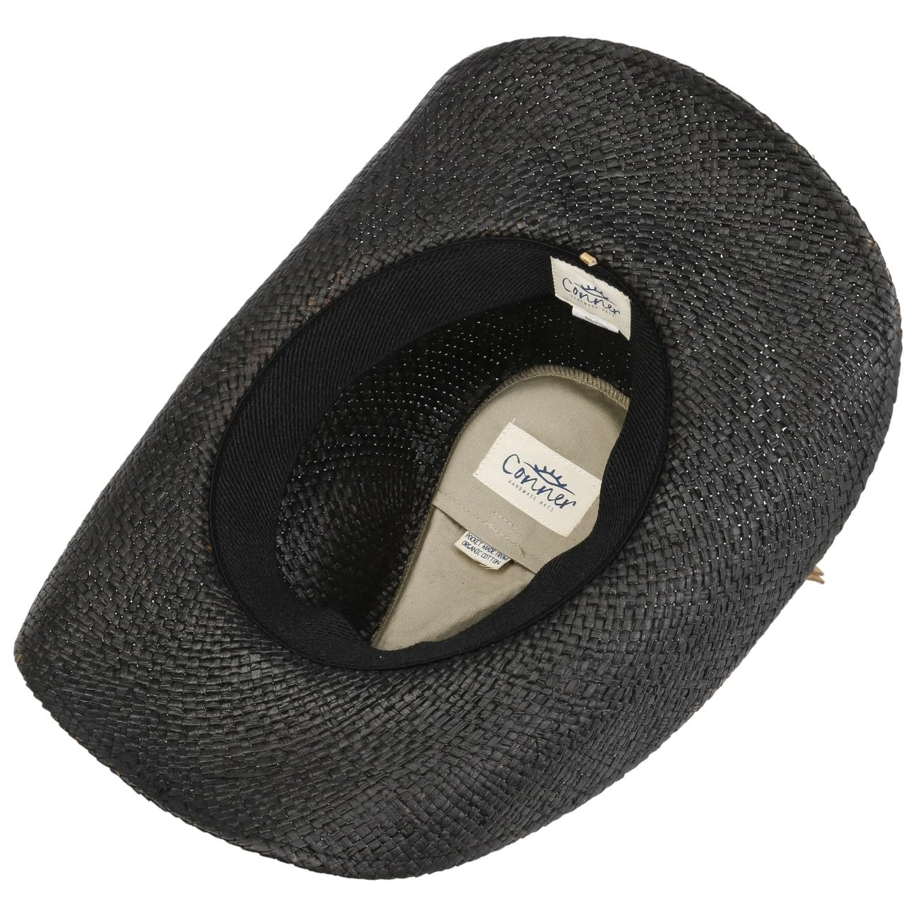 Western Style Raffia Shapeable Sun Hat for Women - Adjustable Cowgirl Hat for Outdoor, Beach, and Country Music Festivals