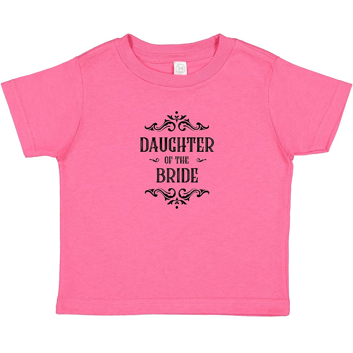 Inktastic Daughter of The Bride Baby T-Shirt - Cute Cotton Toddler Tee for Weddings & Special Occasions