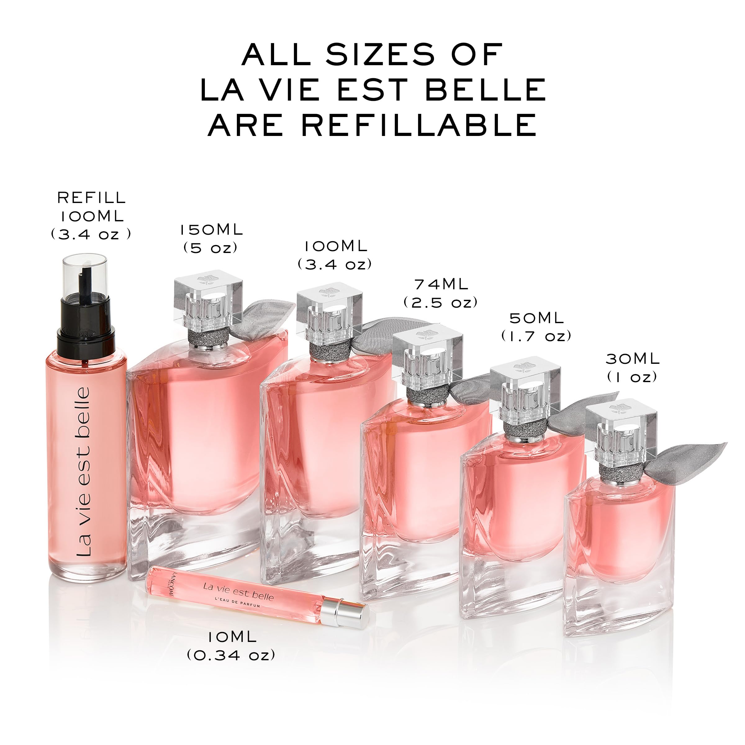 Lancôme La Vie Est Belle Inspirations Perfume Gift Set - Full Size & Mini Eau de Parfum, Scented Body Lotion - Limited Edition Floral Fragrance for Women - Perfect for Gifts, Special Occasions & Daily Wear