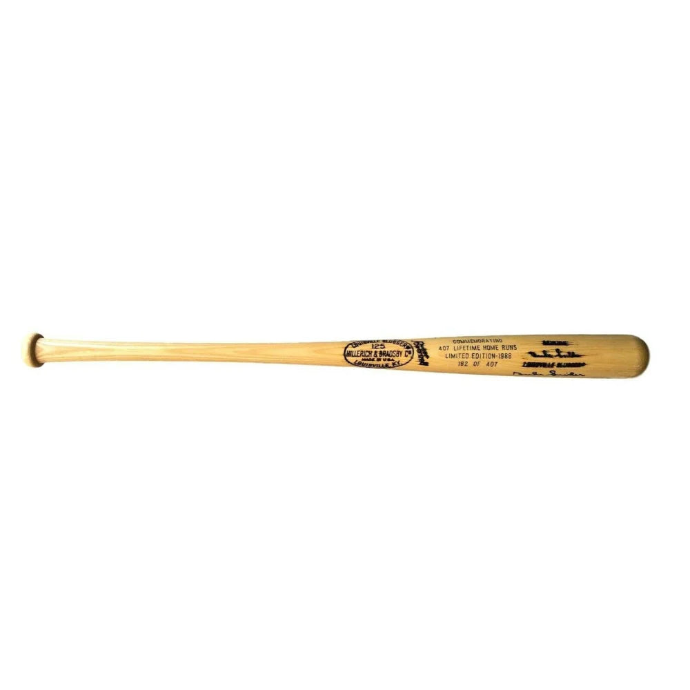 Duke Snider Autographed Baseball Bat - Signed Home Run Stat with COA - Brooklyn & LA Dodgers Memorabilia #D/407 - Perfect for Collectors, Sports Fans, and Home Decor