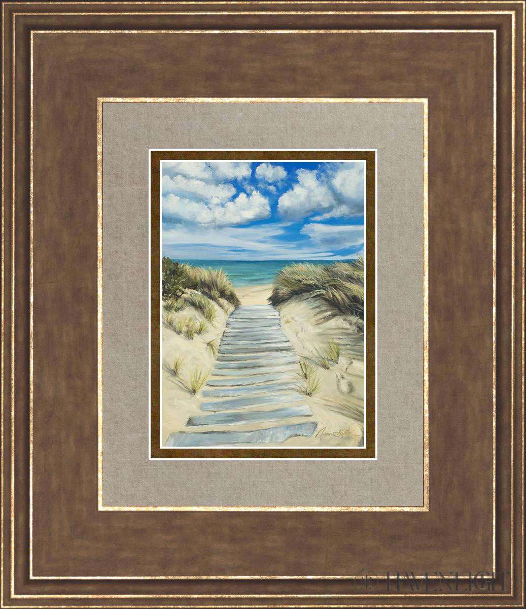 Seaside Decor - Handcrafted Broken Path Mosaic Art Piece for Home & Garden Wall Decor | Perfect for Beach House, Coastal Living Room, or Outdoor Patio