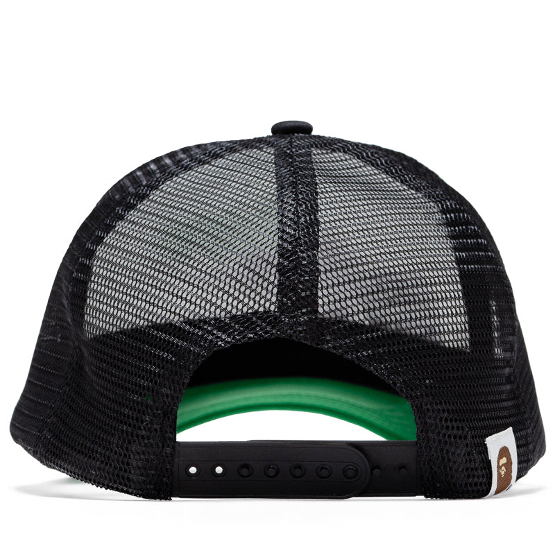Bape Sta Logo Cap - Black | Official A Bathing Ape Baseball Hat for Men & Women | Streetwear Fashion Accessory for Urban Style & Hip Hop Outfits