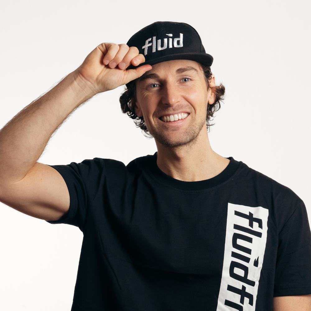 Fluid Urban Edge Cap - Stylish Adjustable Baseball Hat for Men & Women - Perfect for Outdoor Sports, Running, and Casual Wear